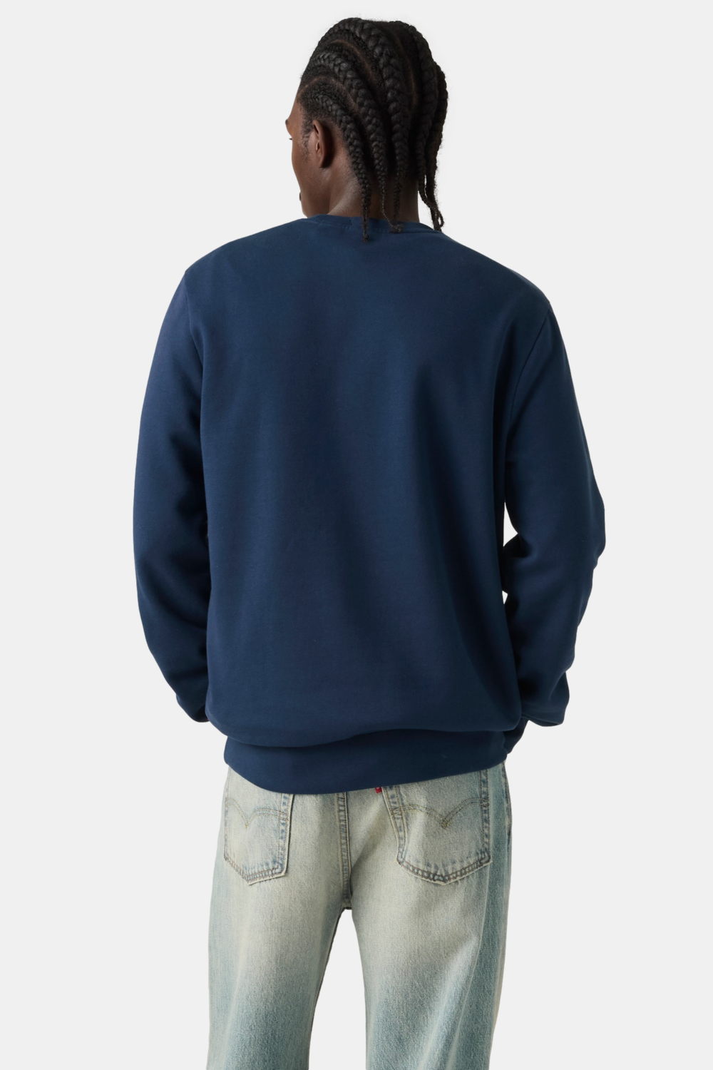 POLERÓN HOMBRE STANDARD GRAPHIC CREW AZUL LEVIS 38423-0164 - 2