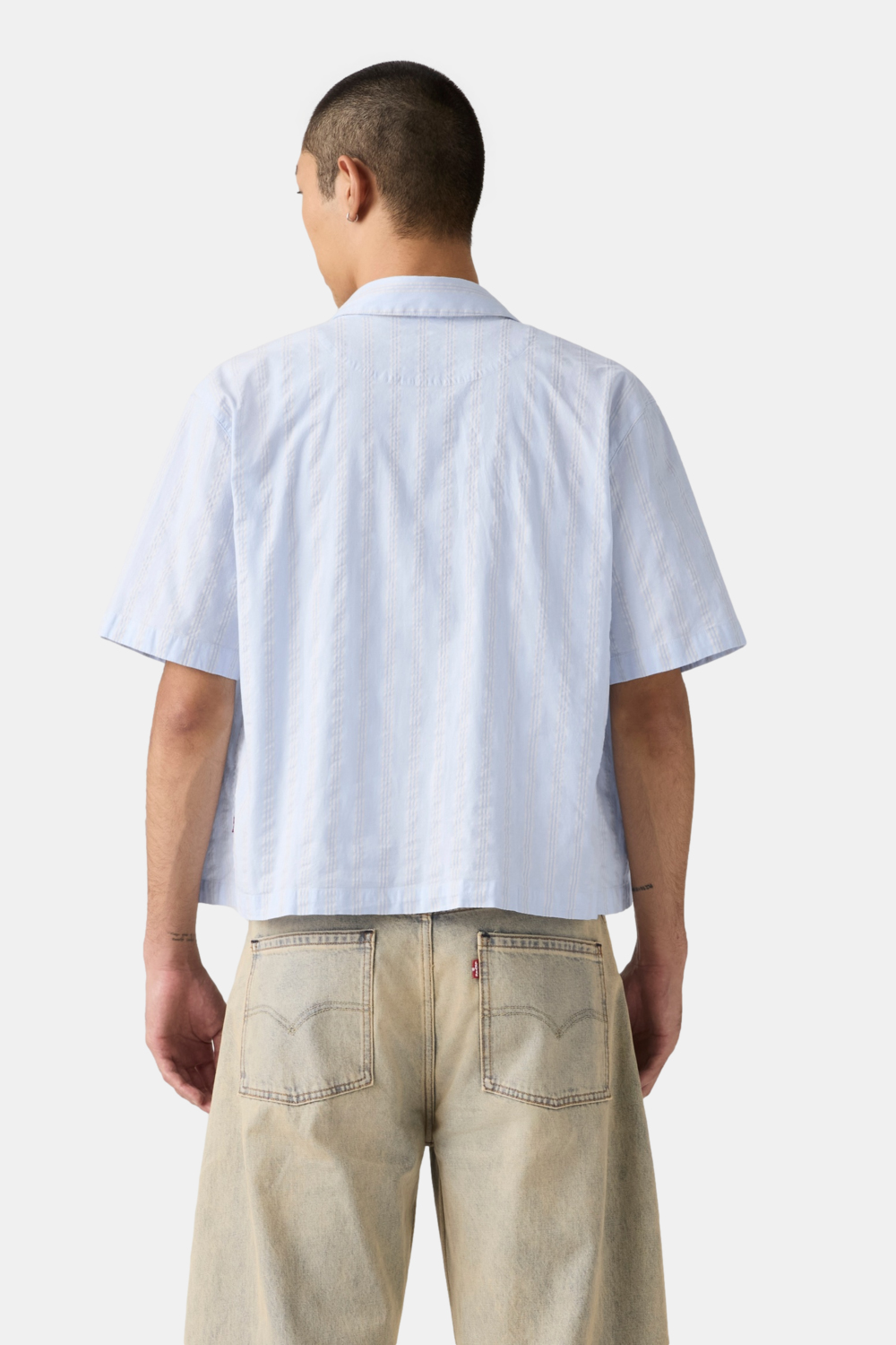 CAMISA HOMBRE SS LAMA CROP SHIRT CELESTE LEVIS 005GH-0001 - 2