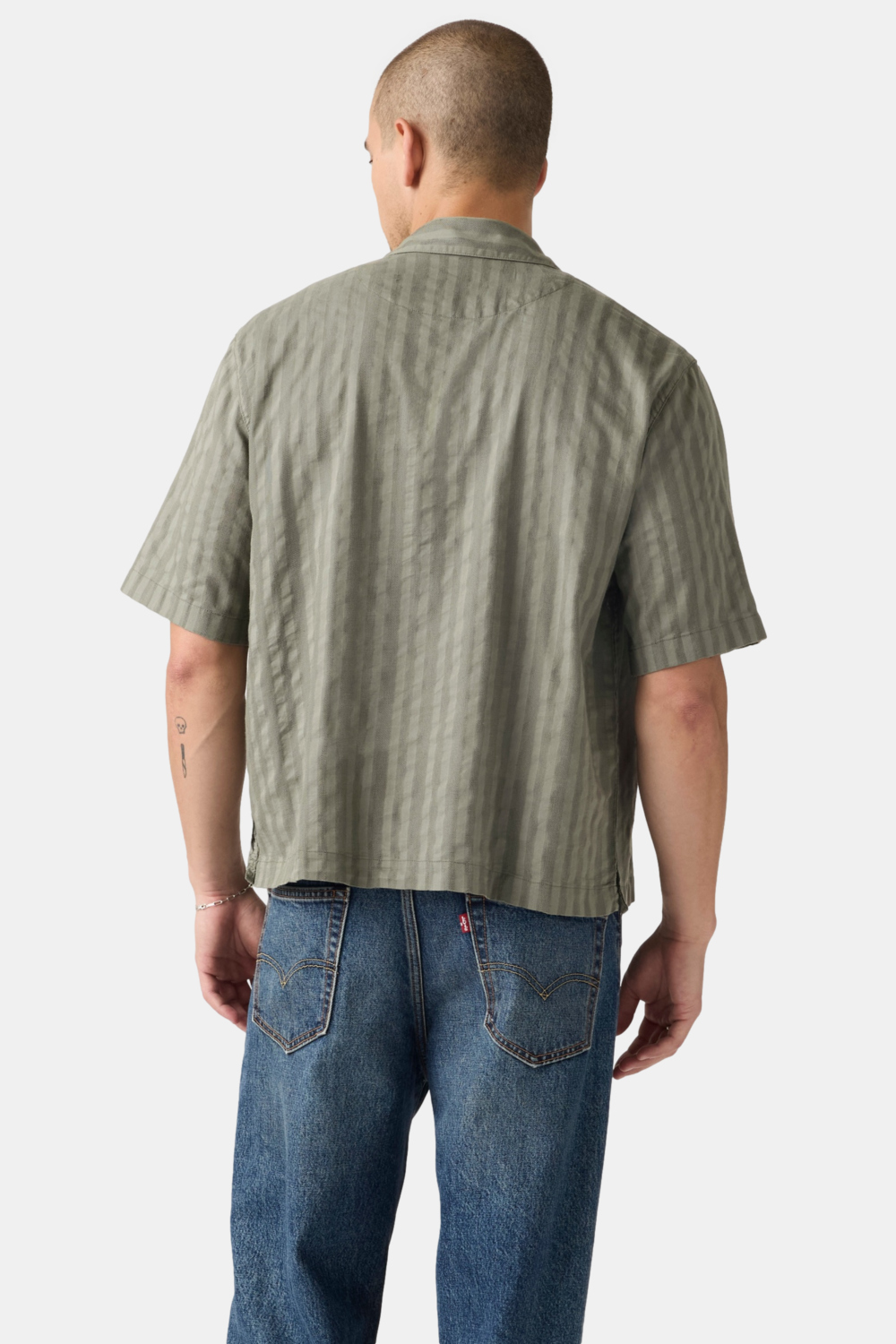 CAMISA HOMBRE SS LAMA CROP SHIRT VERDE LEVIS 005GH-0002 - 2