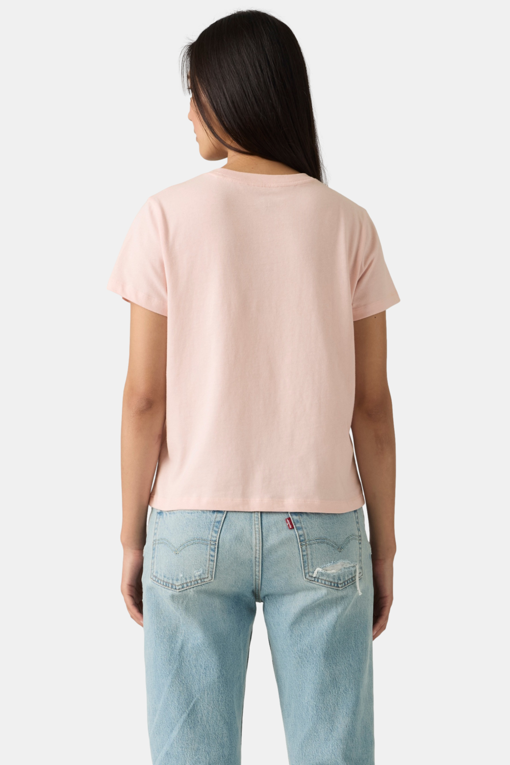 POLO MUJER FAVORITE COTTON TEE HM ROSADO LEVIS 005J2-0018 - 2