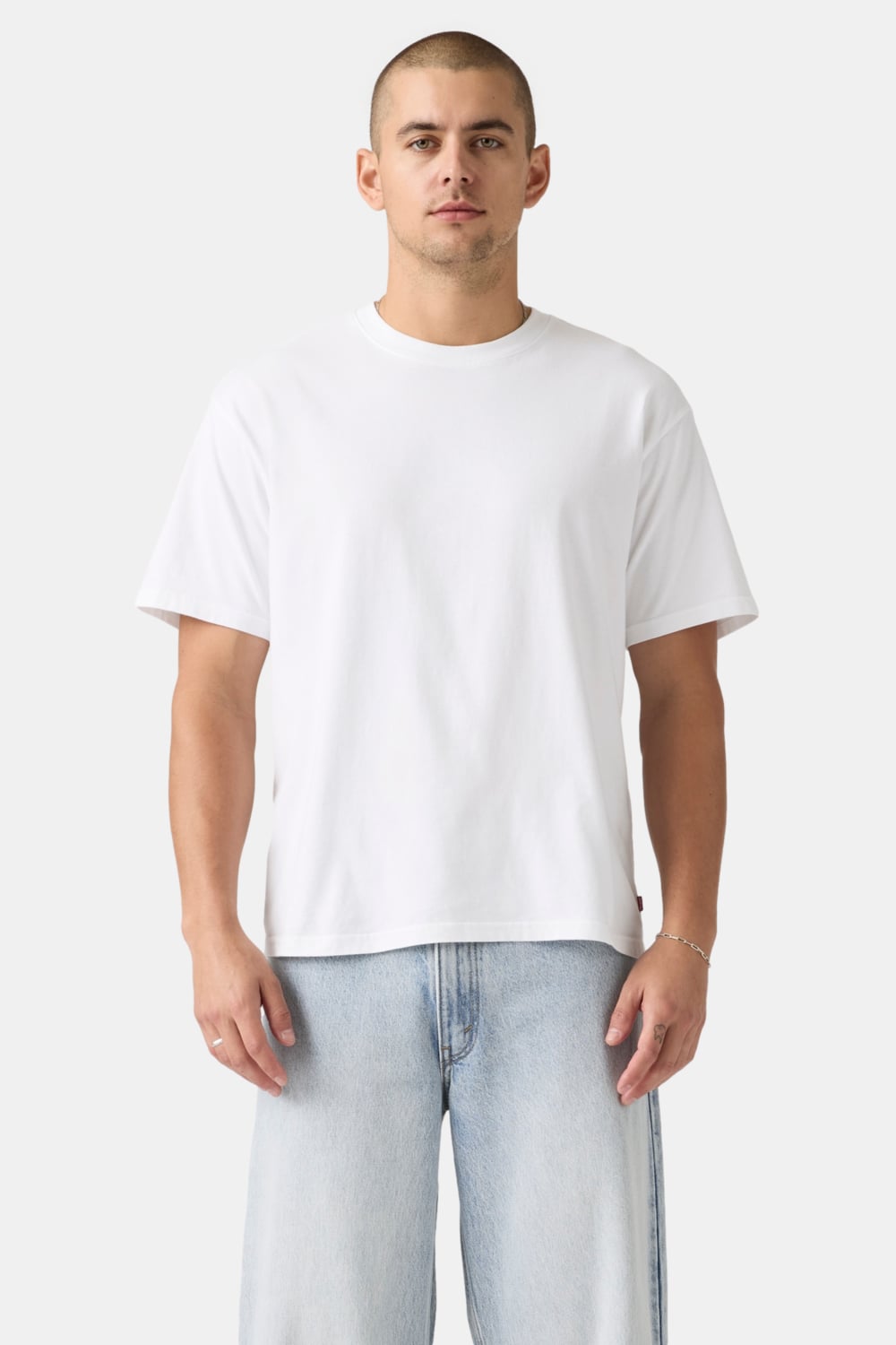 POLO HOMBRE CROPPED BOXY T3 BLANCO LEVIS 004GZ-0015 - 1