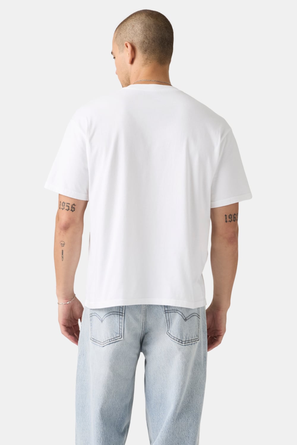 POLO HOMBRE CROPPED BOXY T3 BLANCO LEVIS 004GZ-0015 - 2