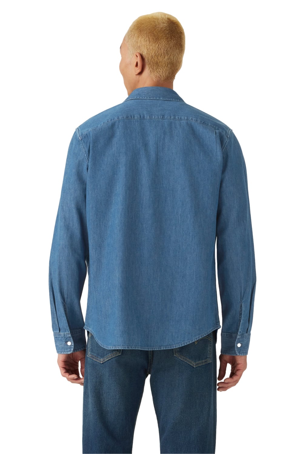 CAMISA HOMBRE CLASSIC 1 PKT STANDARD AZUL LEVIS 85748-0356 - 2