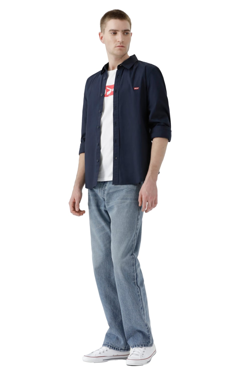 CAMISA HOMBRE CLASSIC BATTERY HM SHIRT AZUL LEVIS A7226-0009 - 4