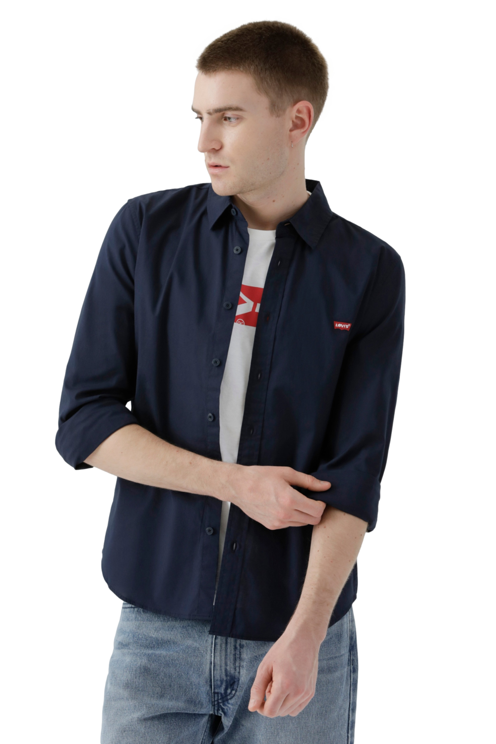 CAMISA HOMBRE CLASSIC BATTERY HM SHIRT AZUL LEVIS A7226-0009 - 5