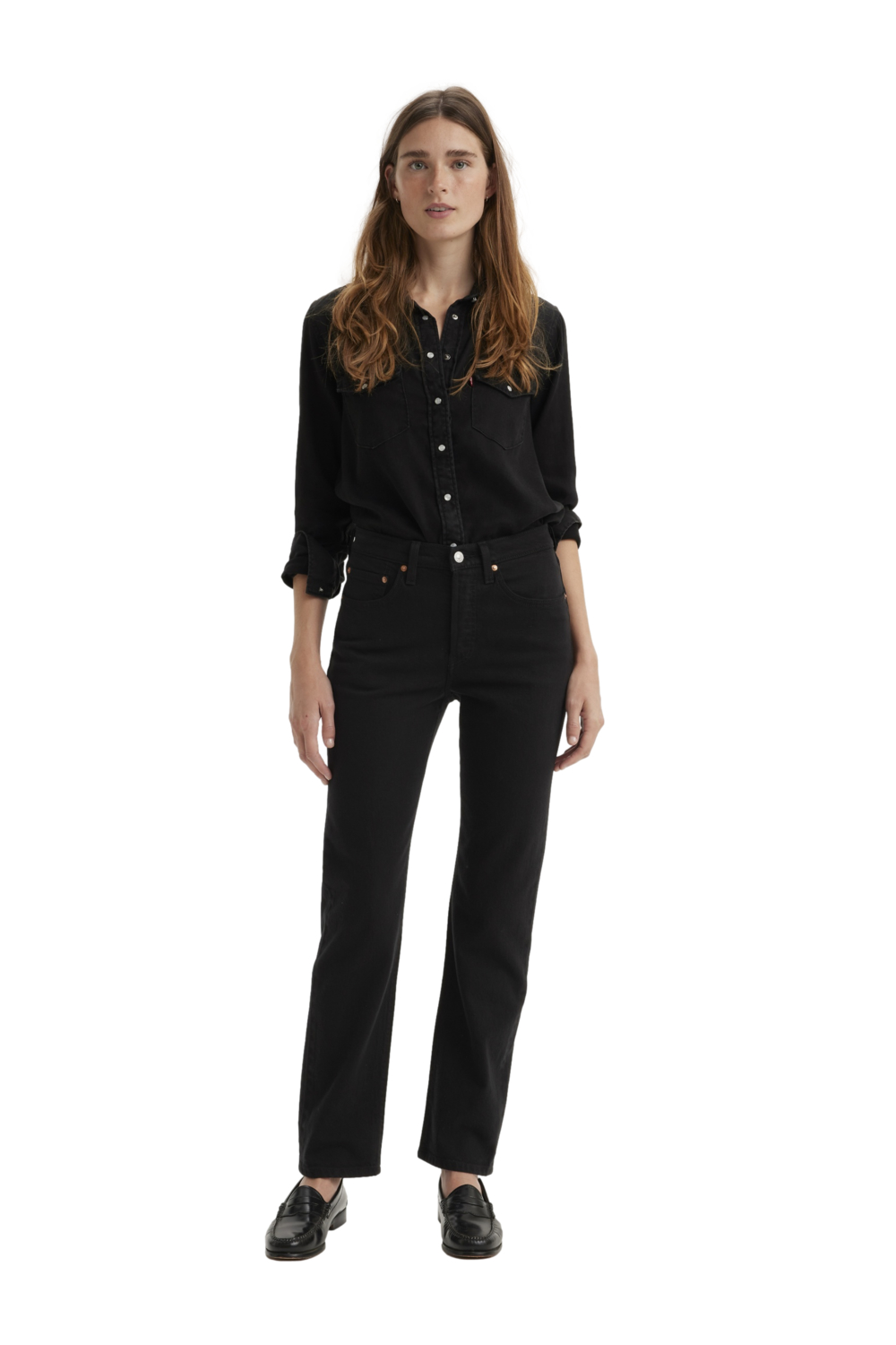 JEANS MUJER 501 FOR WOMEN NEGRO LEVIS 12501-0548 - 4