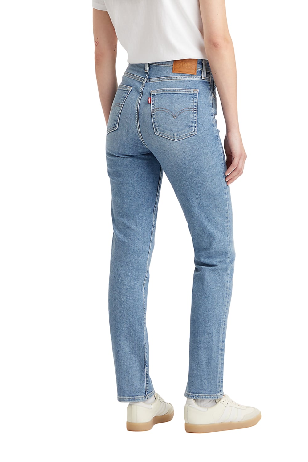 JEANS MUJER 724 HIGH RISE STRAIGHT CELESTE LEVIS 18883-0209 - 3