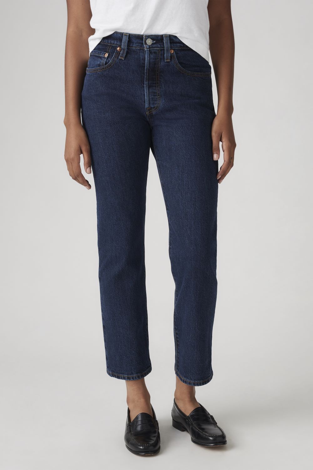 JEANS MUJER 501 CROP AZUL LEVIS 36200-0179 - 1