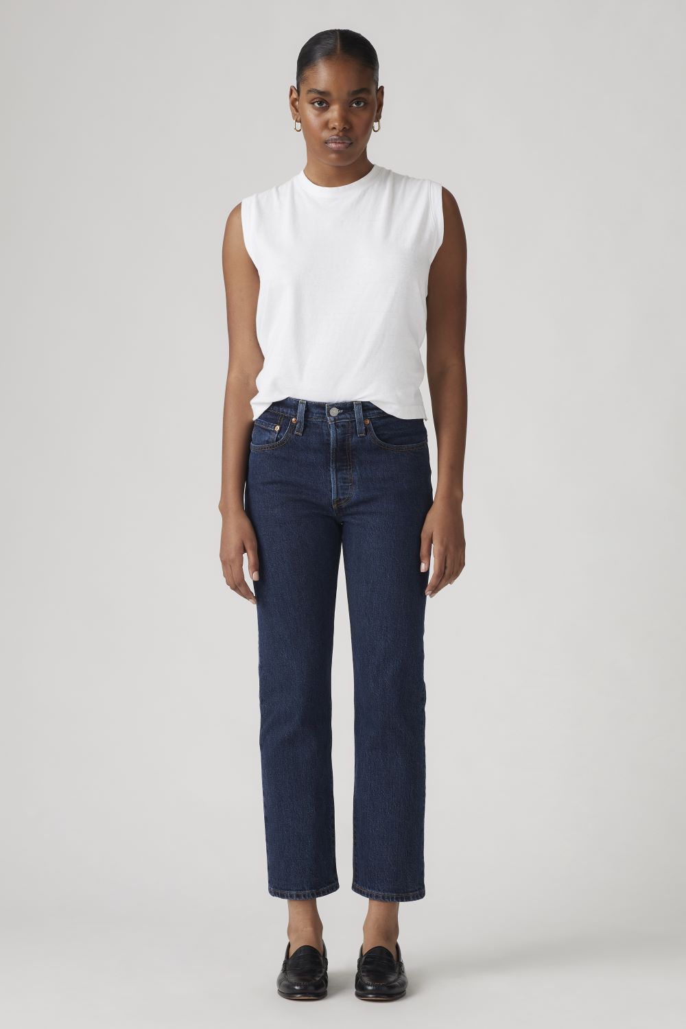 JEANS MUJER 501 CROP AZUL LEVIS 36200-0179 - 2