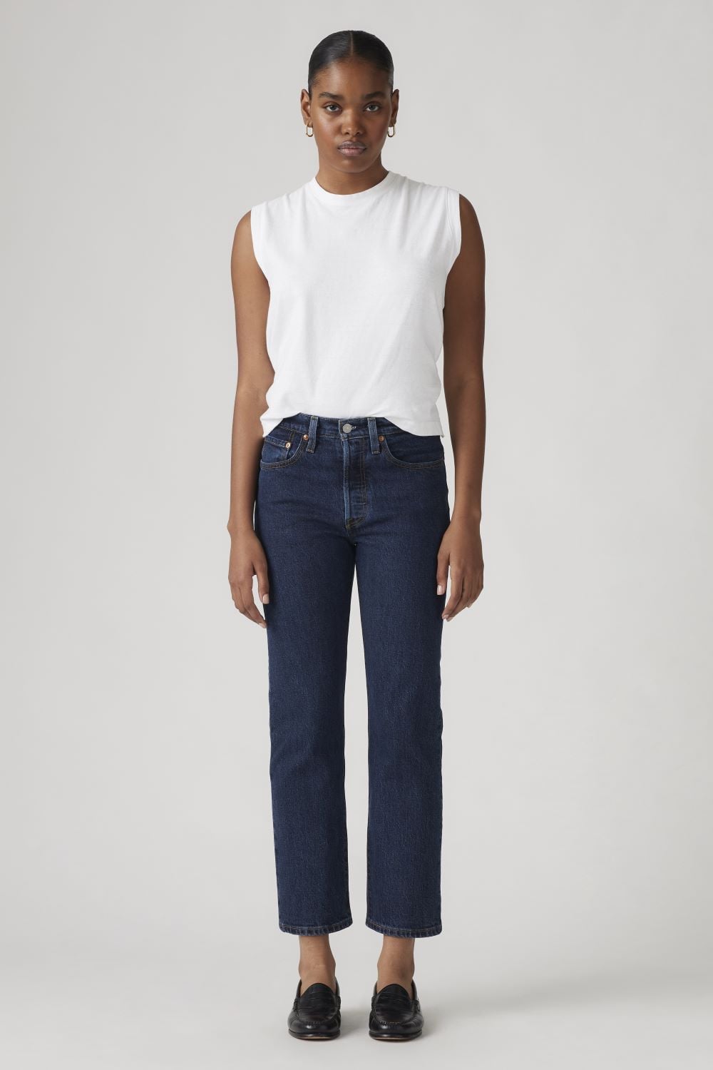 JEANS MUJER 501 CROP AZUL LEVIS 36200-0179 - 2