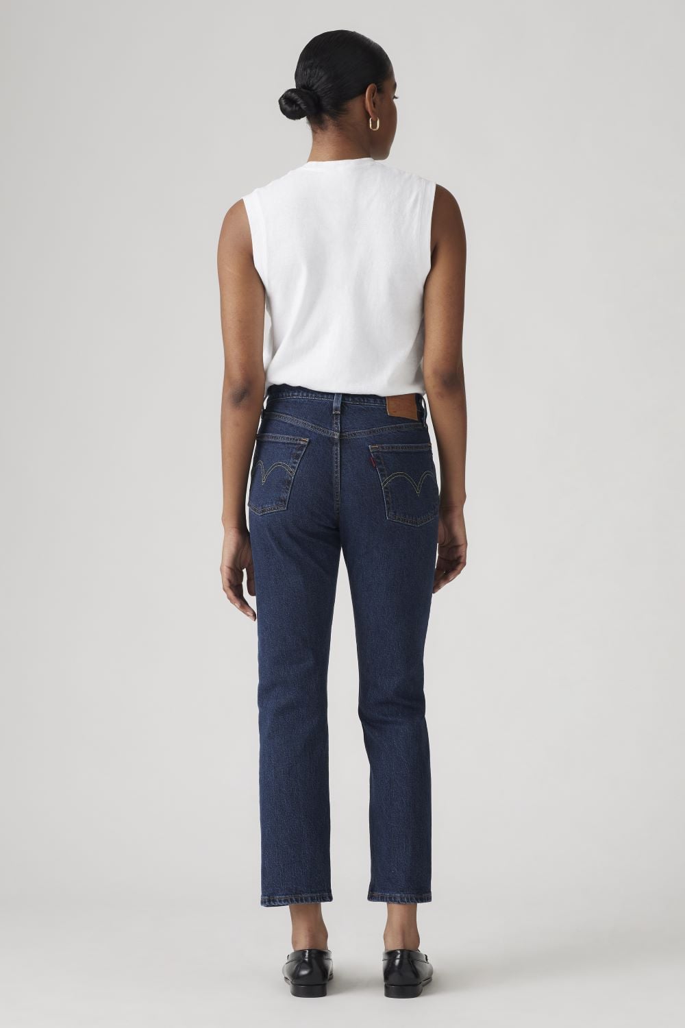 JEANS MUJER 501 CROP AZUL LEVIS 36200-0179 - 3