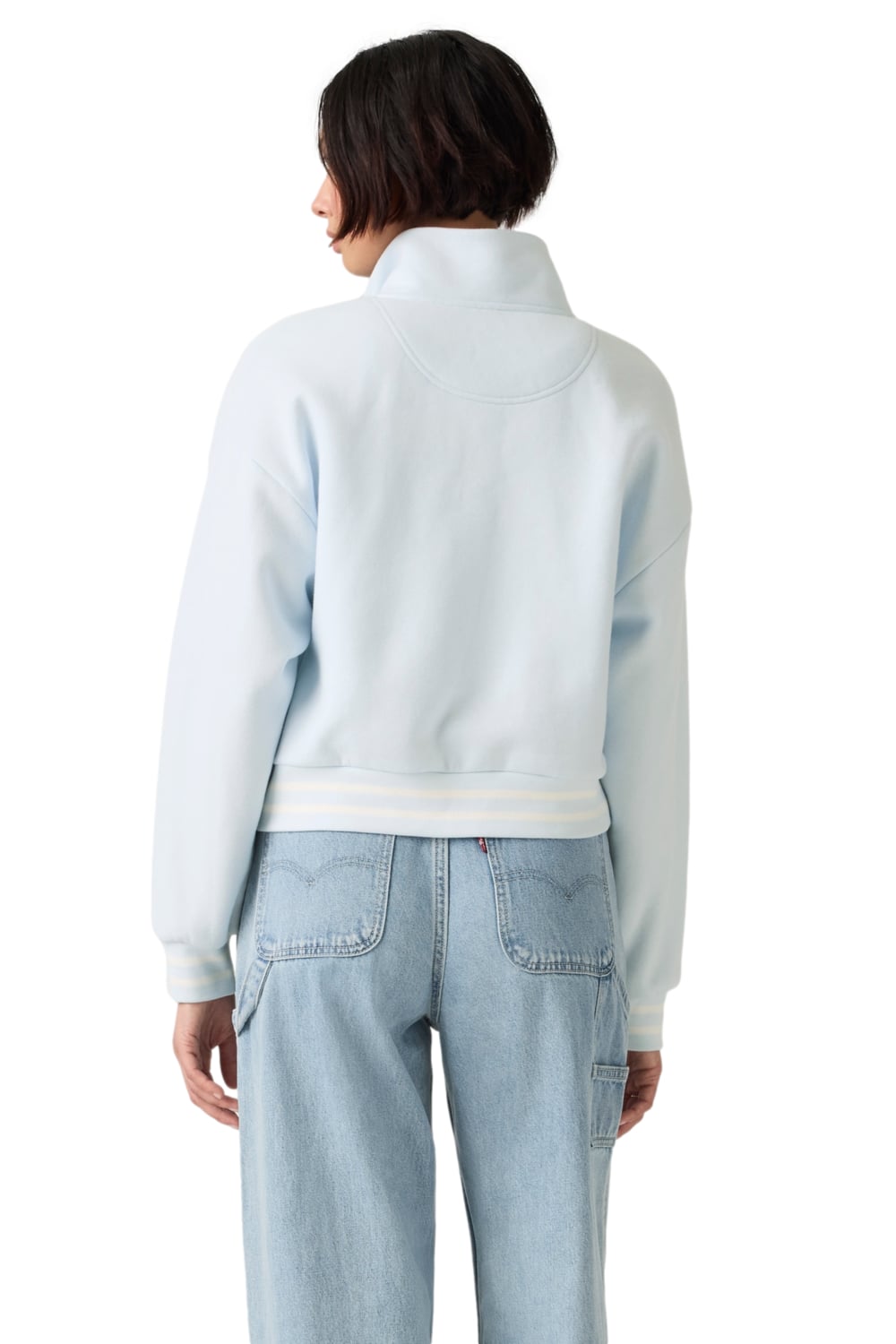 POLERÓN MUJER EVERYDAY QUARTER ZIP CELESTE LEVIS 005IJ-0003 - 2