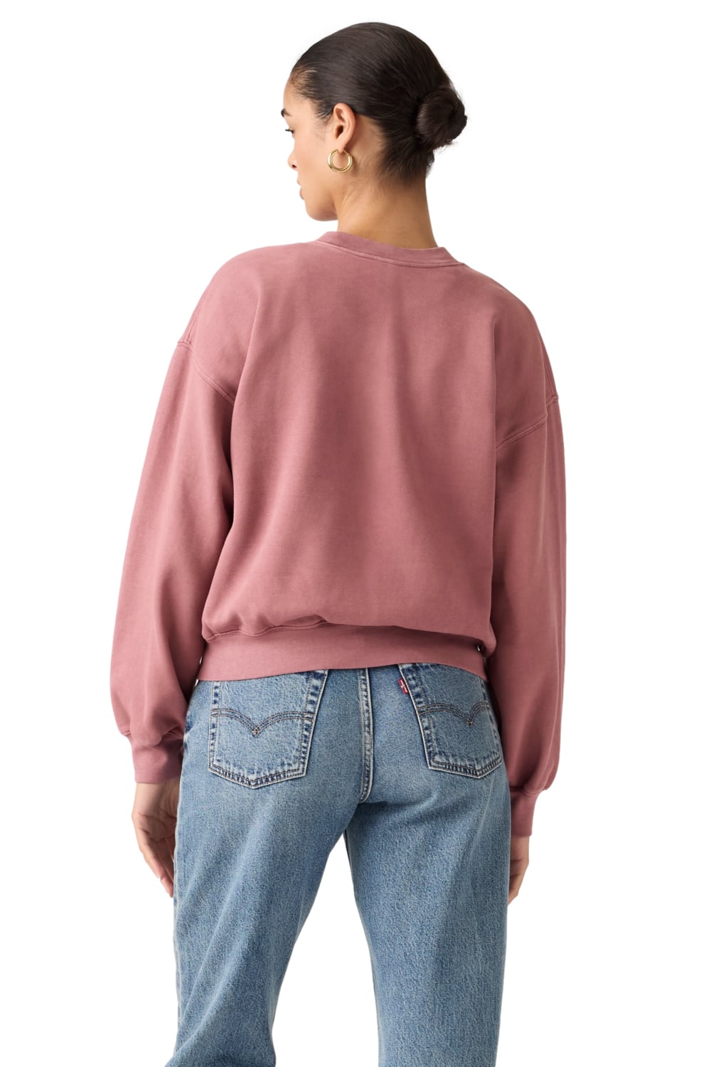 POLERÓN MUJER VINTAGE BOXY SWEATSHIRT ROSADO LEVIS 005I9-0003 - 2