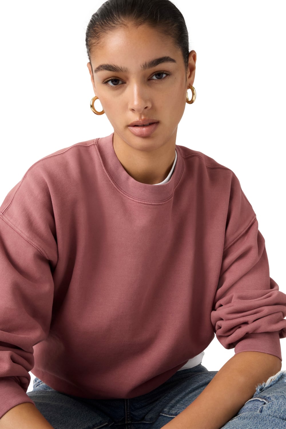 POLERÓN MUJER VINTAGE BOXY SWEATSHIRT ROSADO LEVIS 005I9-0003 - 4