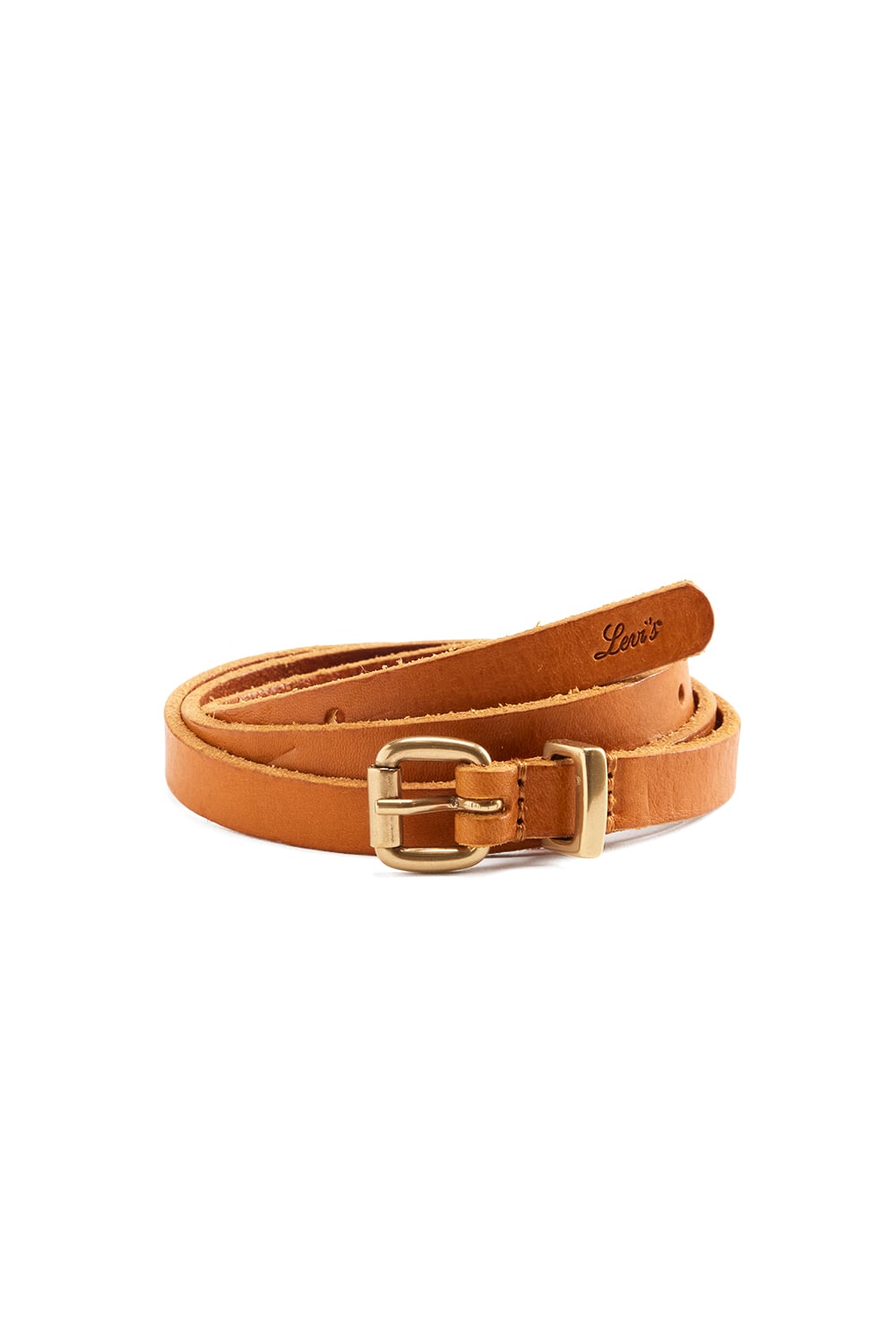 CINTURÓN MUJER DILLON NARROW BELT CAFÉ LEVIS 005BX-0001 - 1