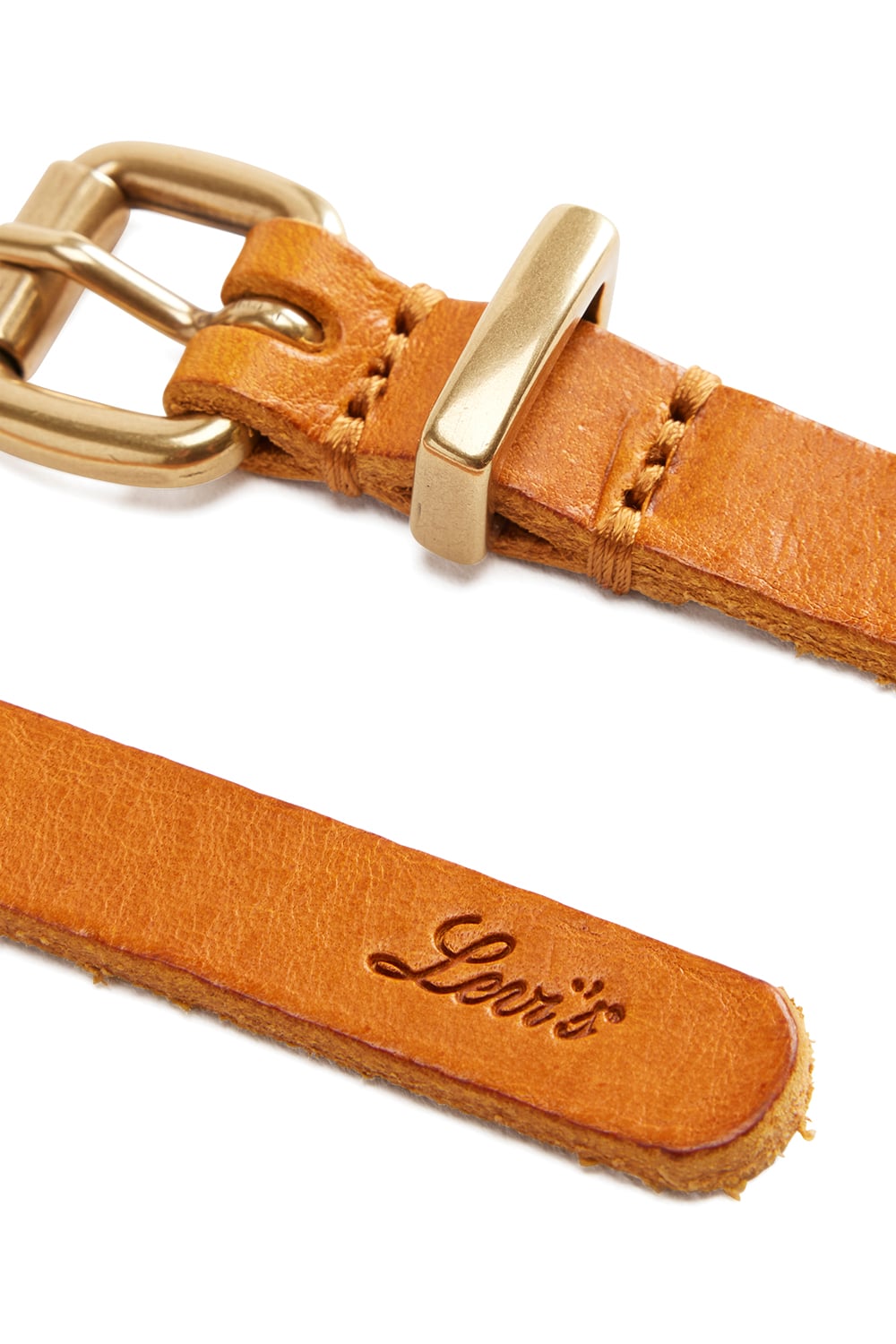 CINTURÓN MUJER DILLON NARROW BELT CAFÉ LEVIS 005BX-0001 - 2