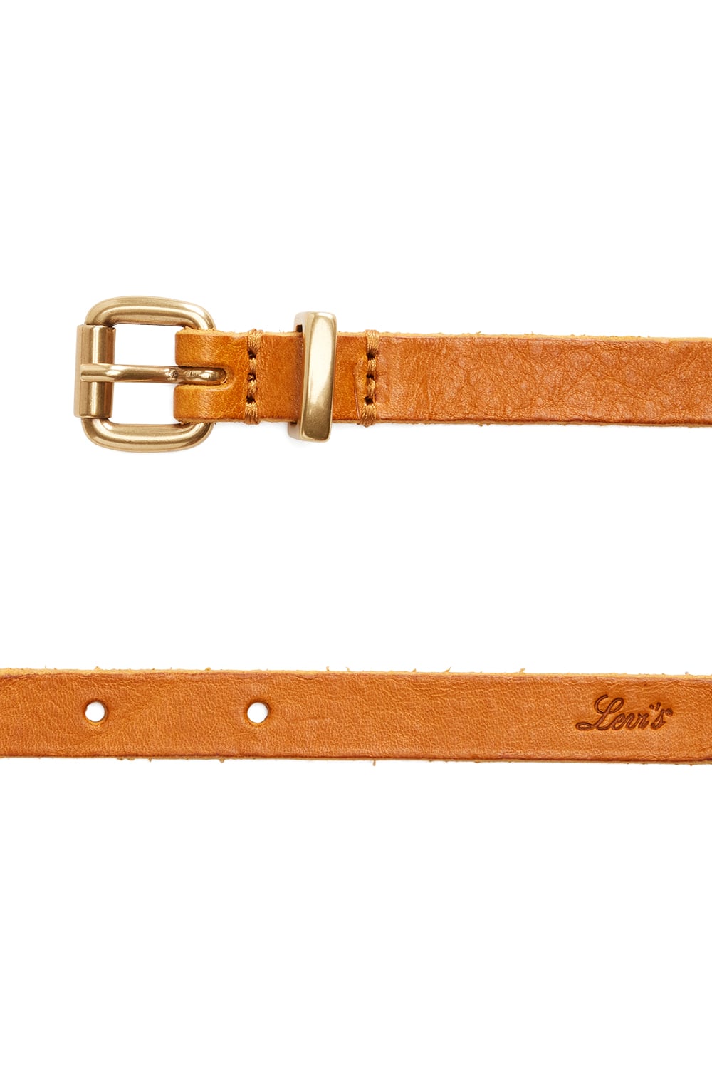 CINTURÓN MUJER DILLON NARROW BELT CAFÉ LEVIS 005BX-0001 - 3