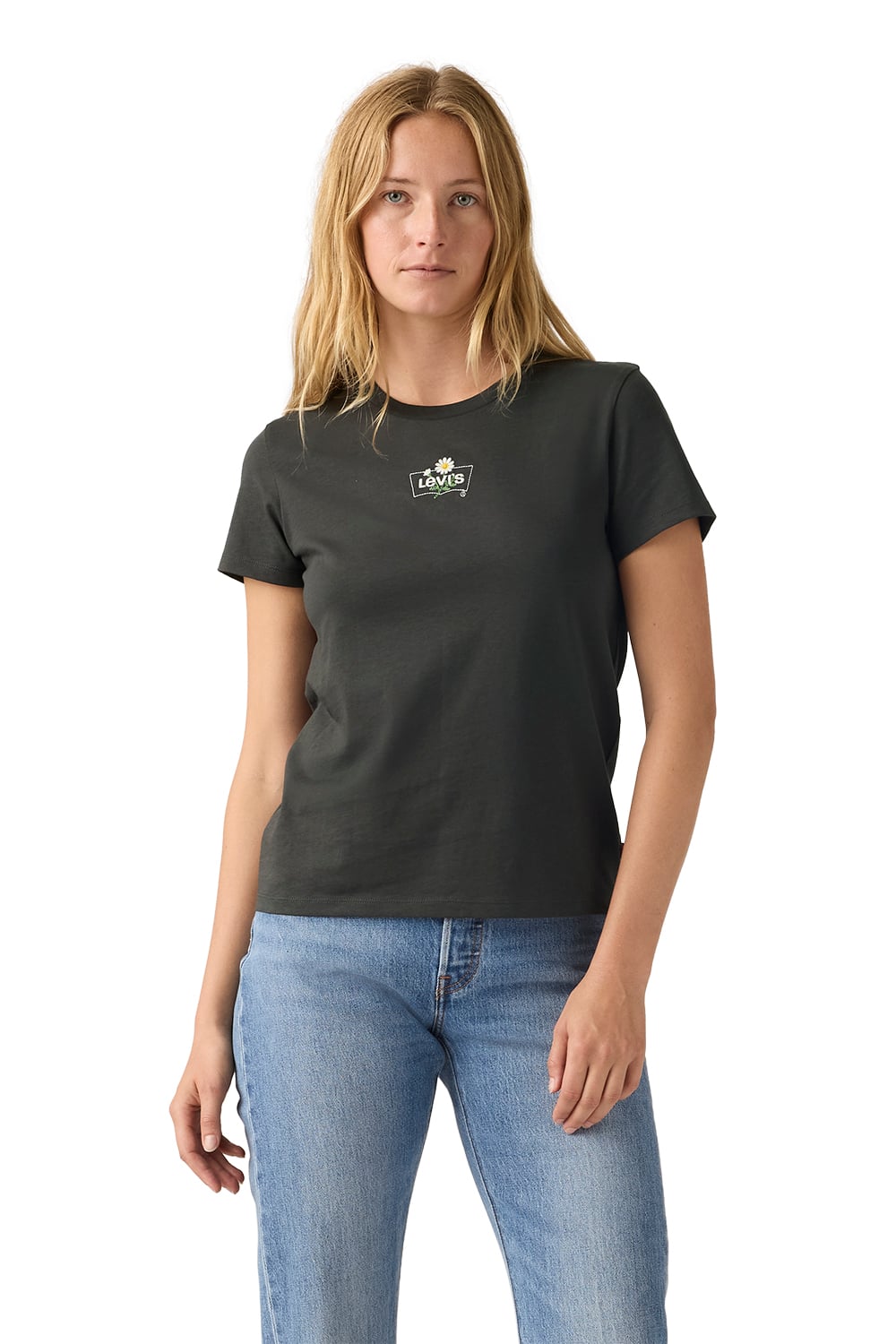 POLO MUJER THE PERFECT TEE NEGRO LEVIS 17369-3350 - 1