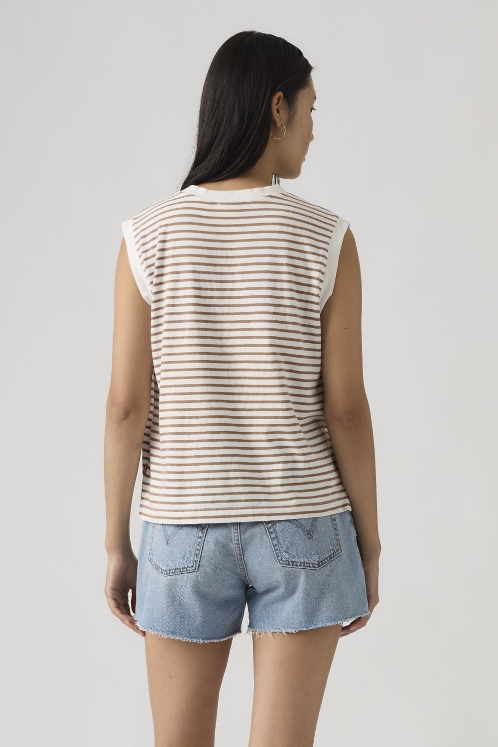 POLO MUJER BOXY TANK BEIGE LEVIS A8794-0021 - 2