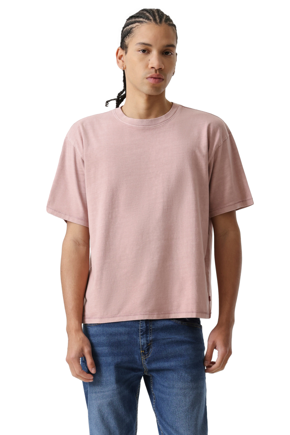 POLO HOMBRE CROPPED SS TEE BEIGE LEVIS 0049F-0022 - 1
