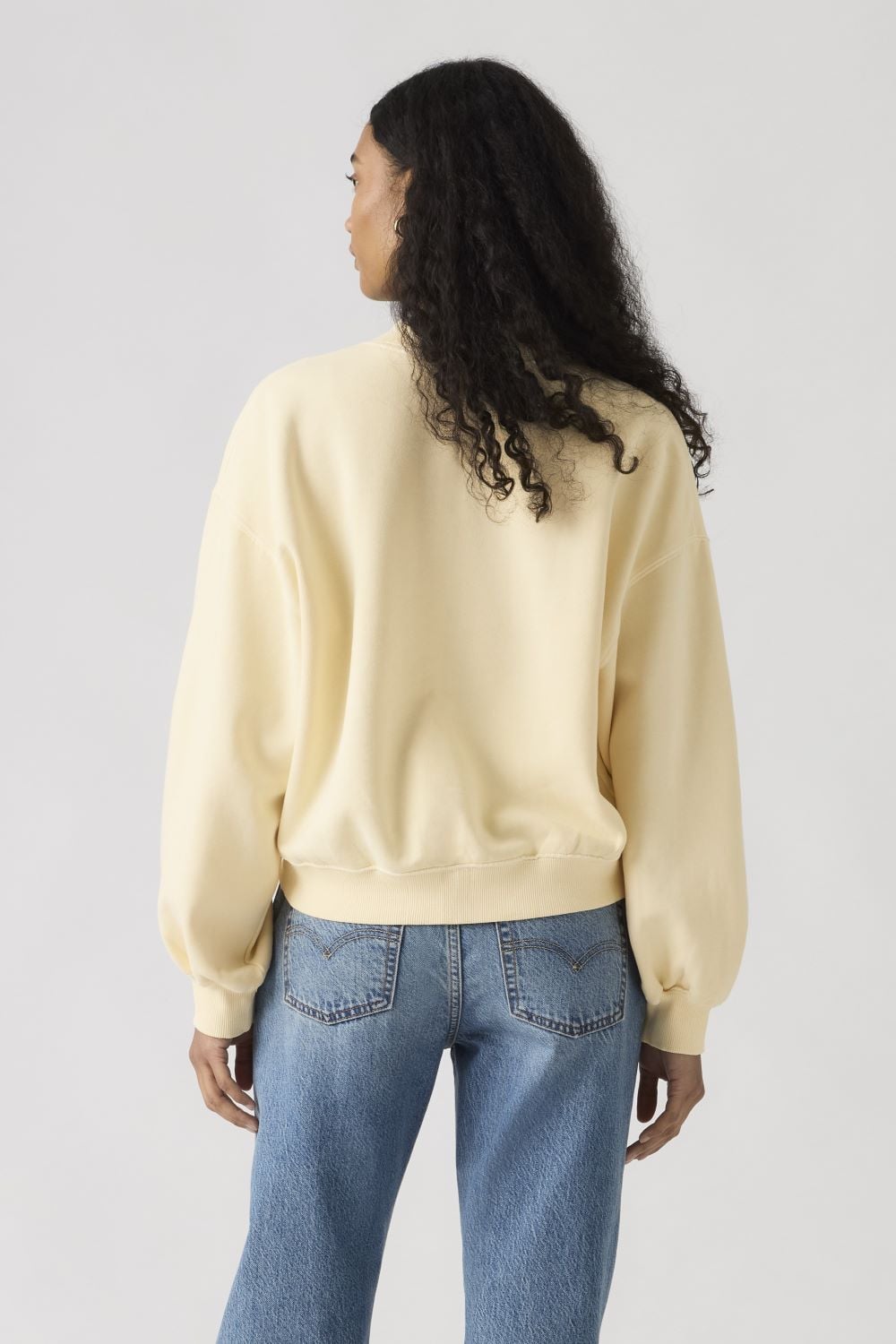 POLERÓN MUJER VINTAGE VNECK SWEATSHIRT BEIGE LEVIS 005IF-0005 - 2