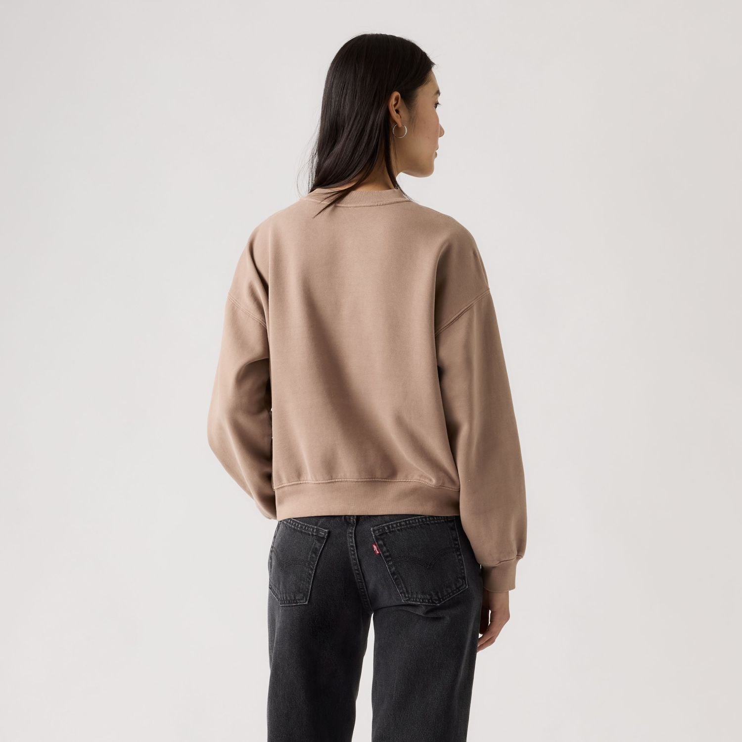 POLERÓN MUJER VINTAGE BOXY SWEATSHIRT CAFÉ LEVIS 005I9-0001 - 2