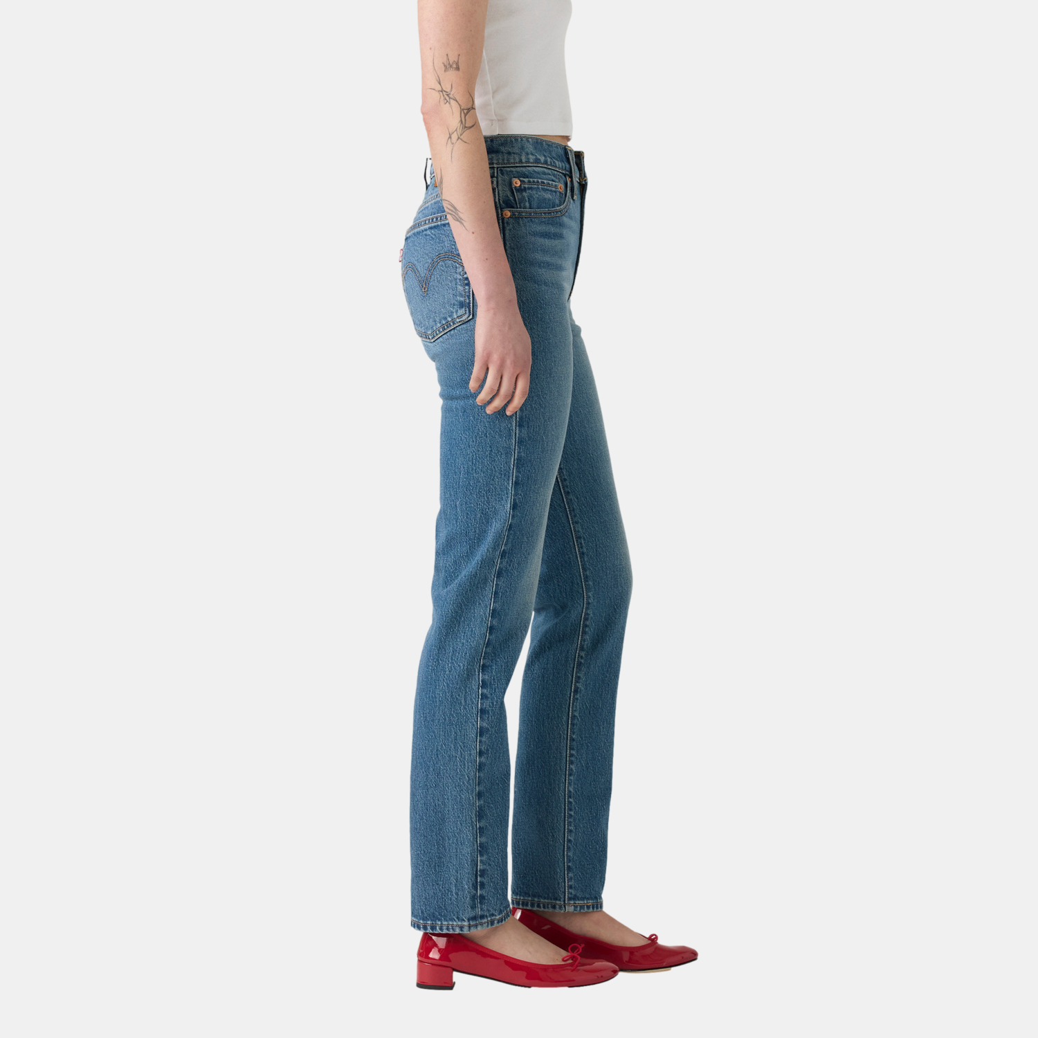 JEANS MUJER WEDGIE SLIM AZUL LEVIS 003NE-0003 - 2