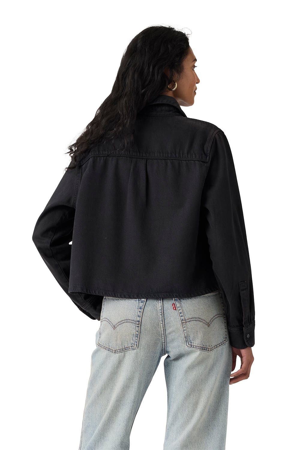 BLUSA MUJER LOGAN TENCEL SHACKET NEGRO LEVIS 005DW-0004 - 2