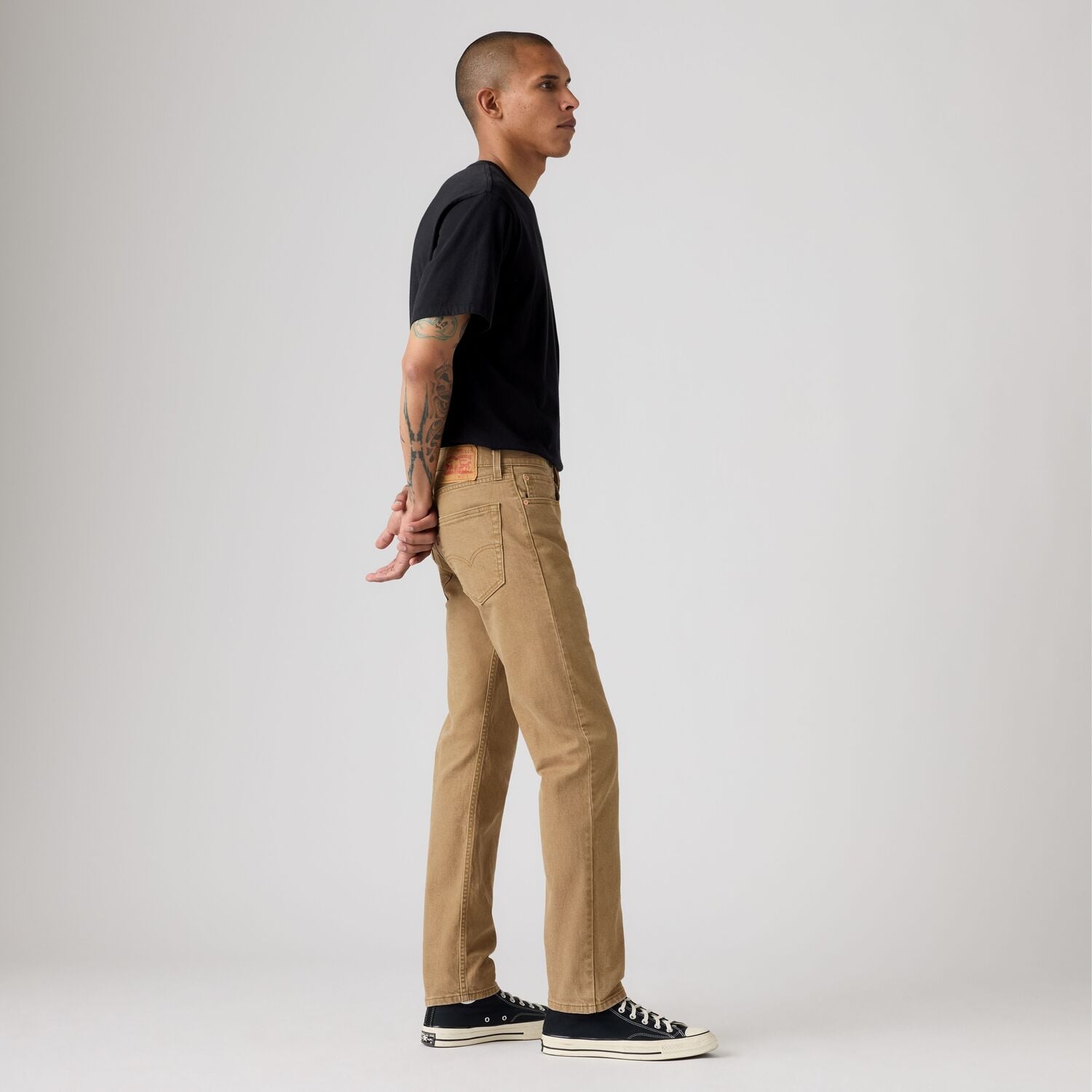 JEANS HOMBRE 502 TAPER CAFÉ LEVIS 29507-1924 - 3