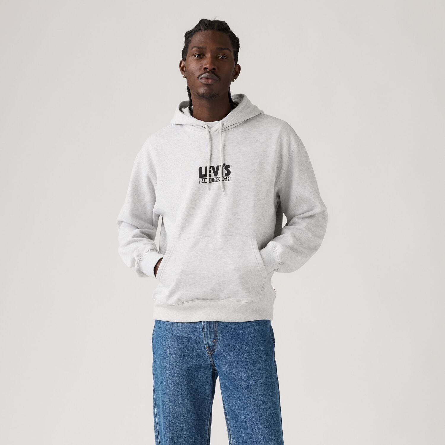 POLERÓN HOMBRE RELAXED GRAPHIC PO GRIS LEVIS 38479-0472 - 1