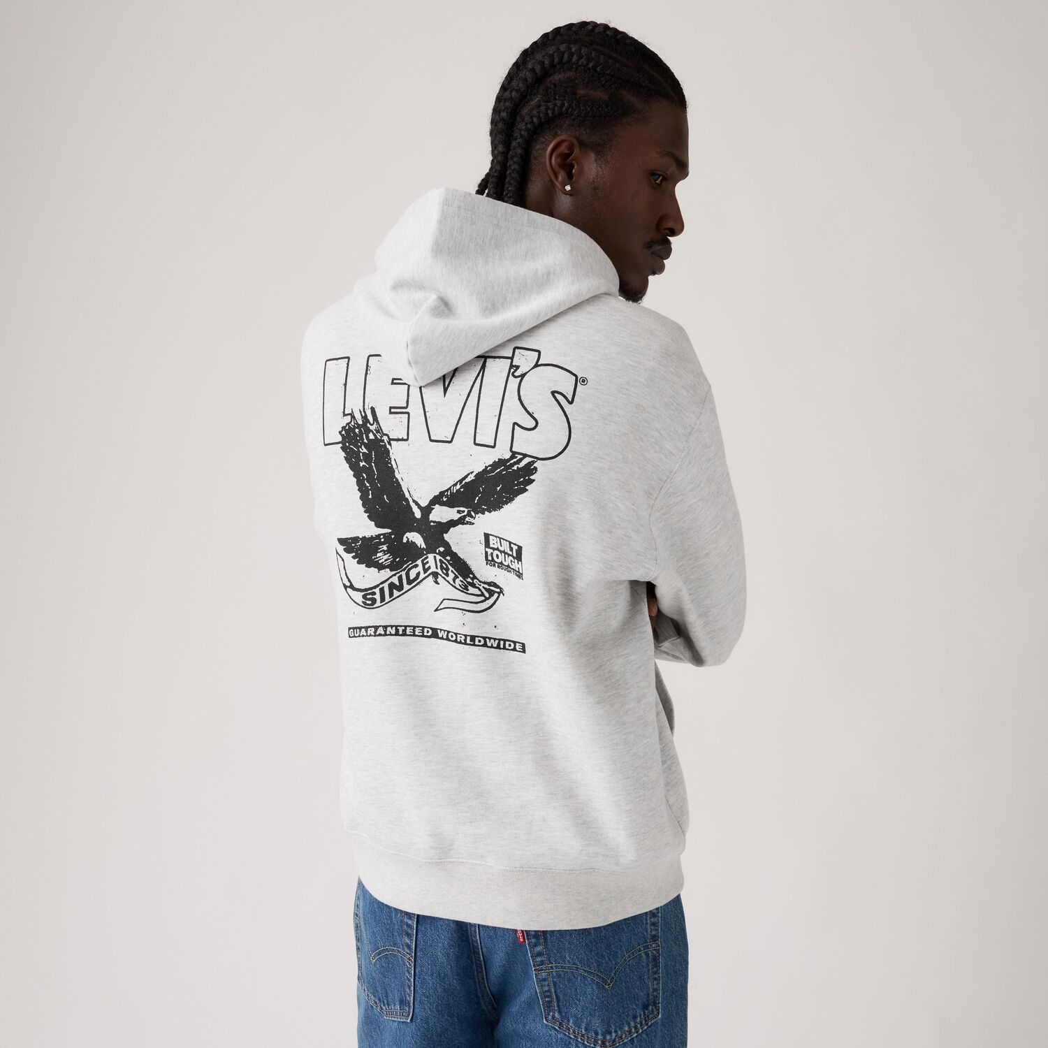 POLERÓN HOMBRE RELAXED GRAPHIC PO GRIS LEVIS 38479-0472 - 4