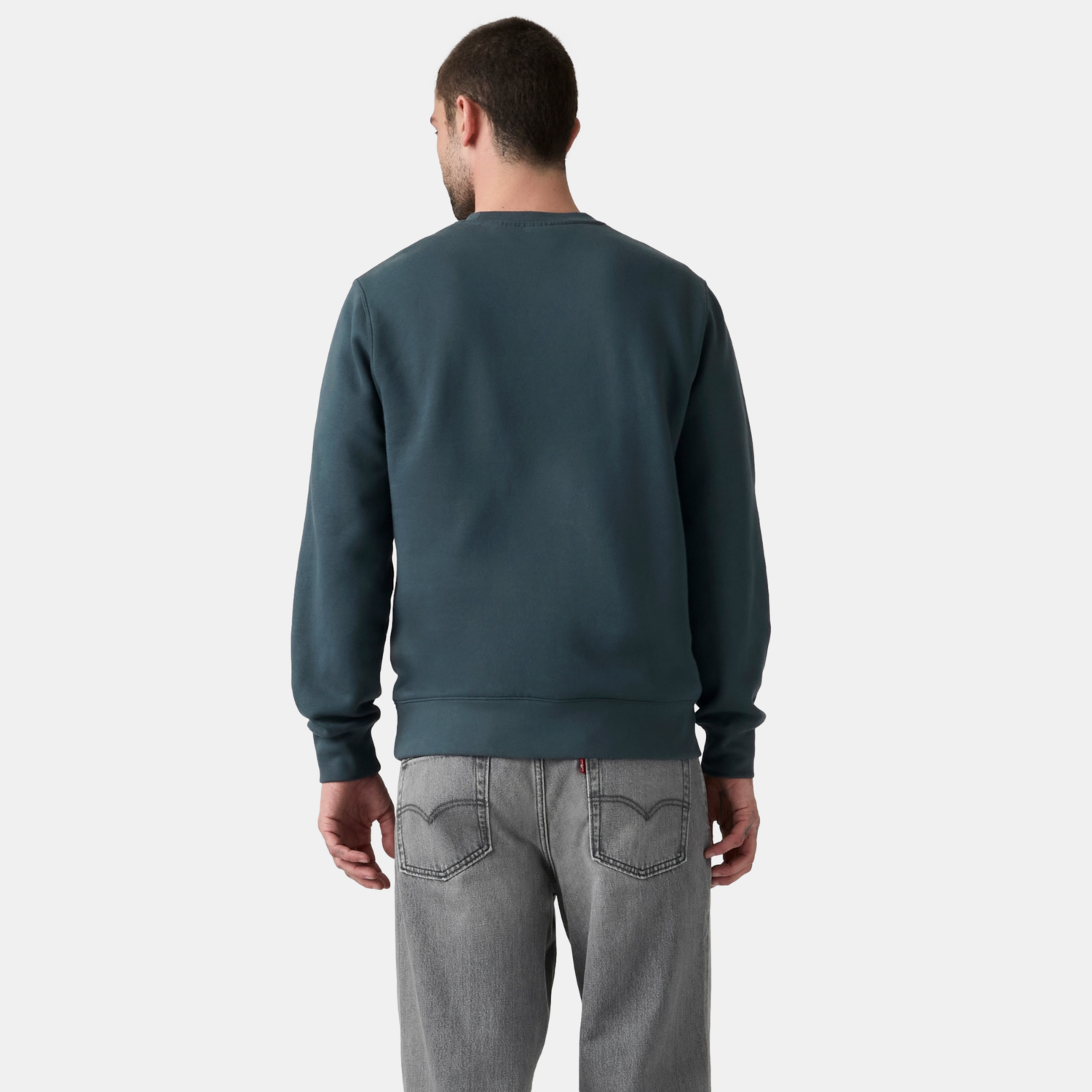 POLERÓN HOMBRE CORE CREW SWEATSHIRT GRIS LEVIS 34257-0081 - 2