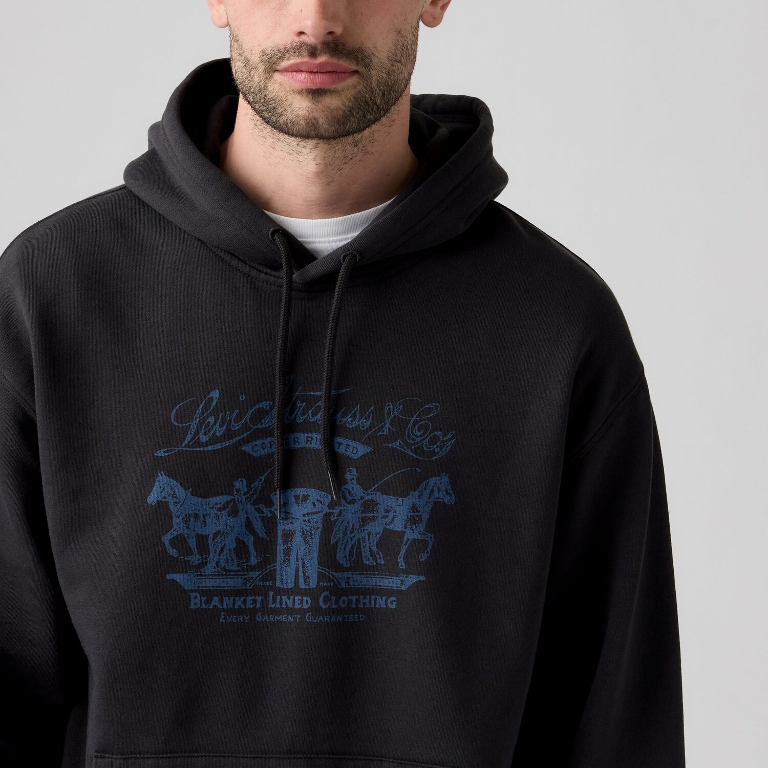 POLERÓN HOMBRE RELAXED GRAPHIC PO NEGRO LEVIS 38479-0471 - 4