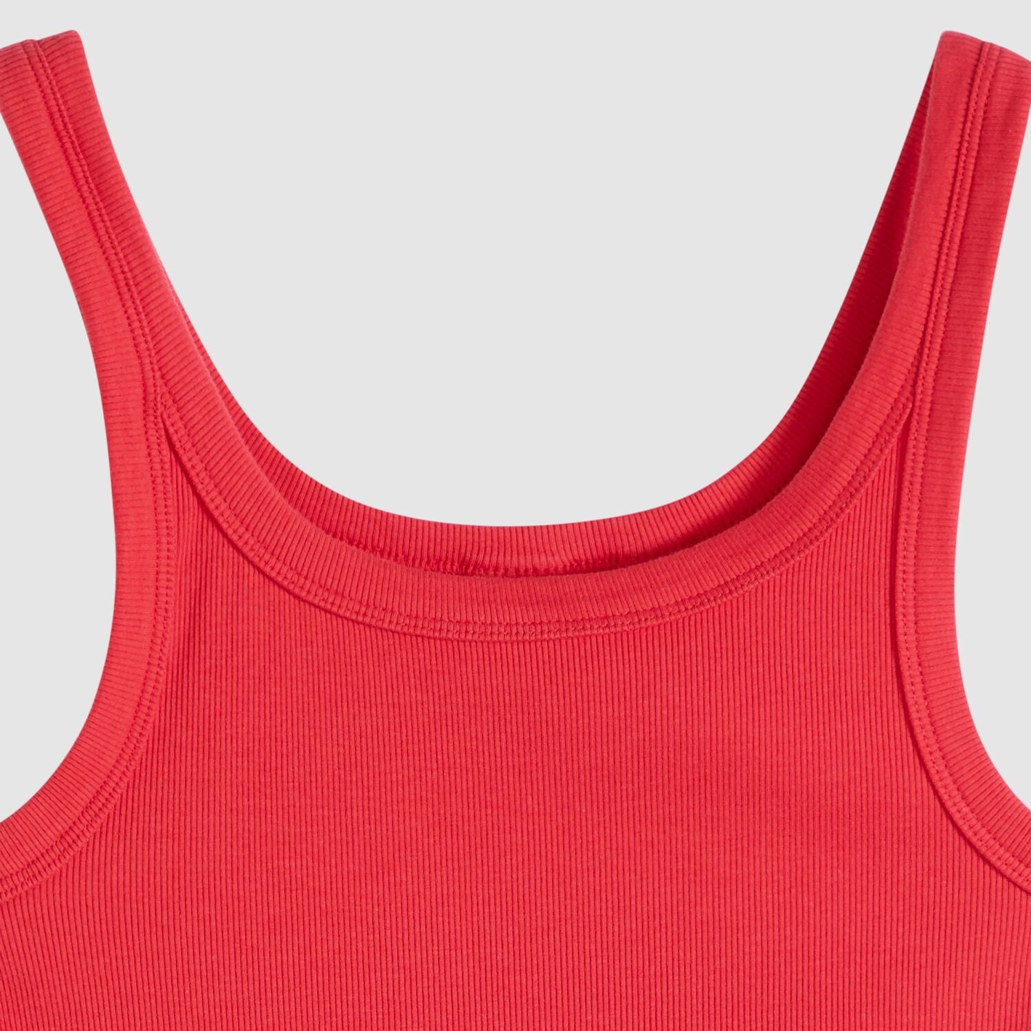 POLO MUJER ESSENTIAL RIBBED TANK ROJO LEVIS 005IN-0007 - 5