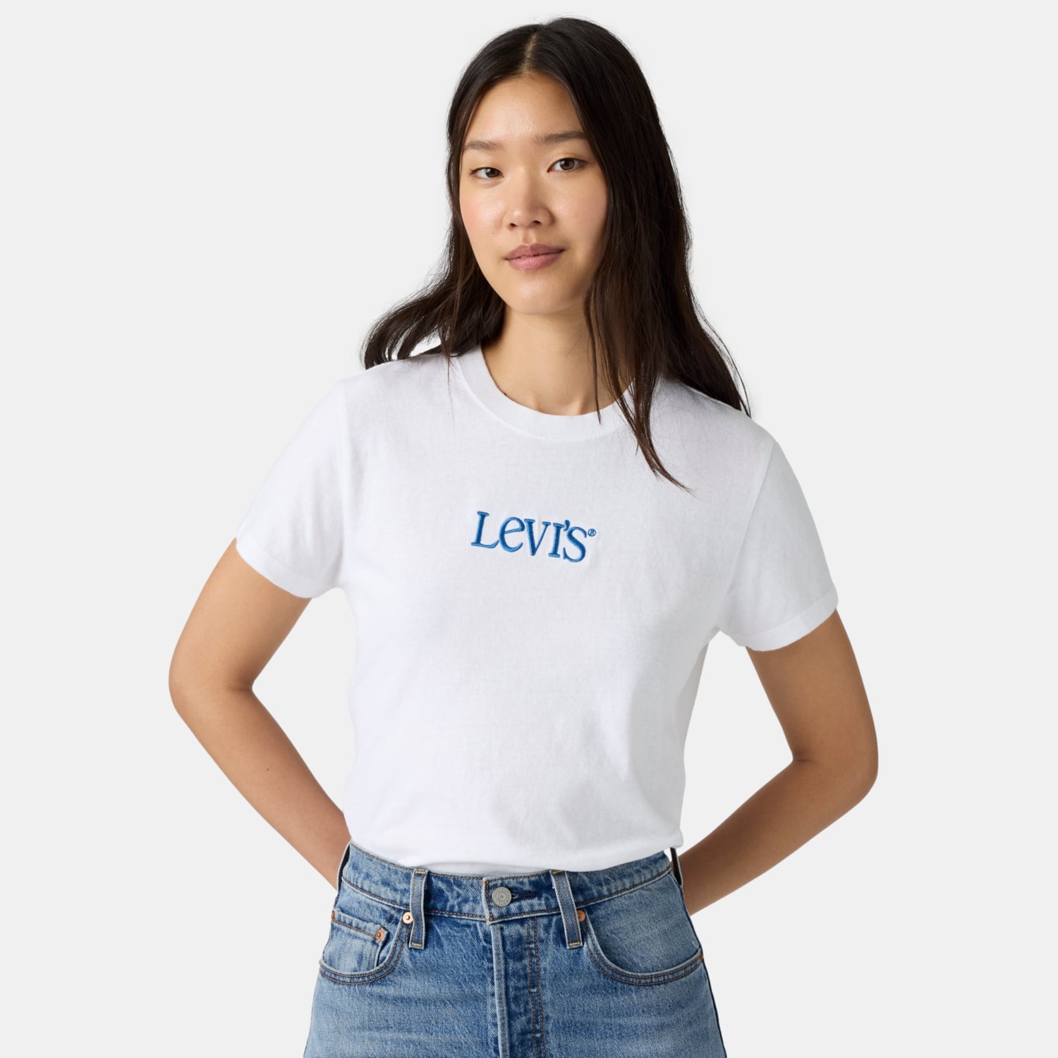 POLO MUJER FAVORITE TEE BLANCO LEVIS 005GV-0086 - 3