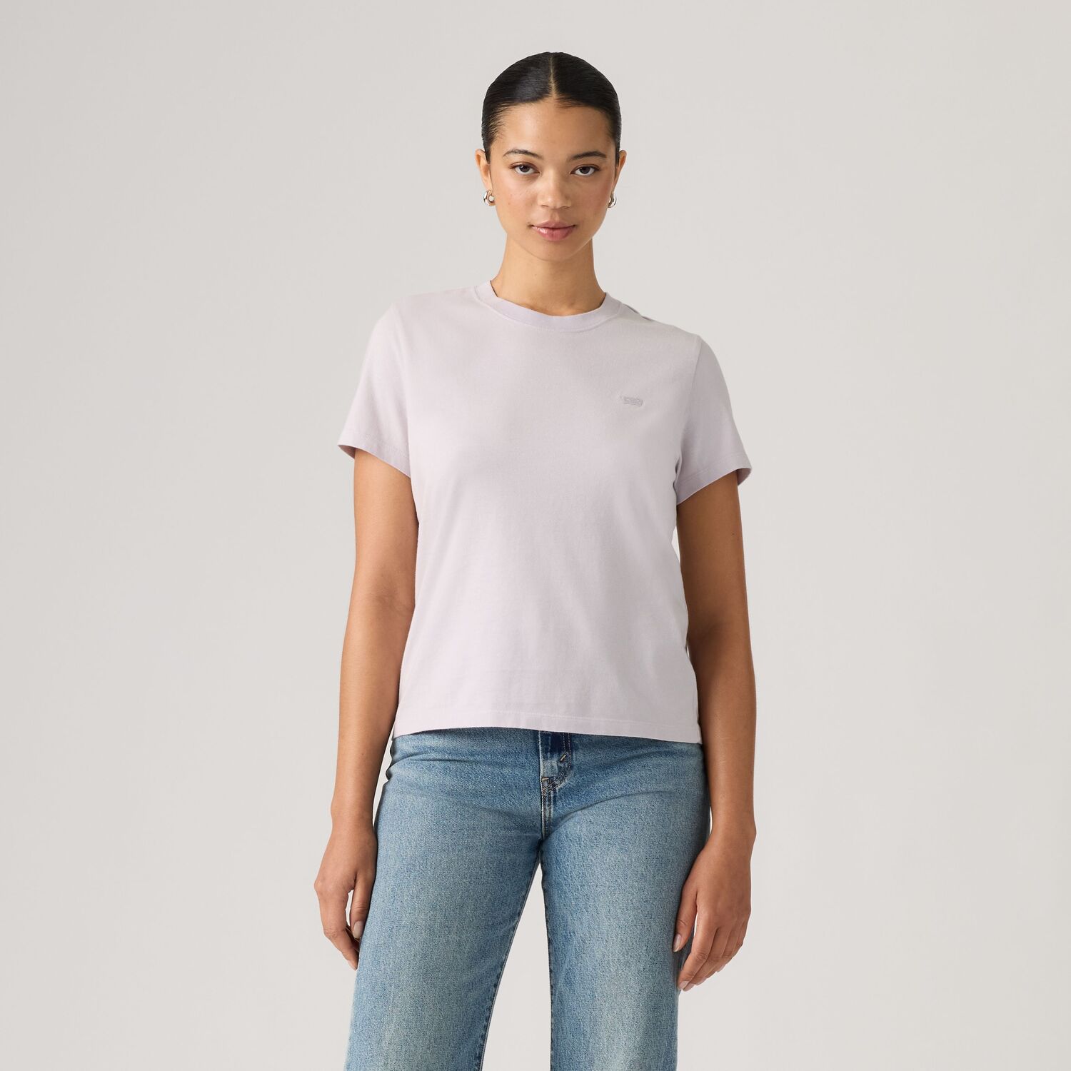 POLO MUJER FAVORITE COTTON TEE MORADO LEVIS 005J2-0034 - 1
