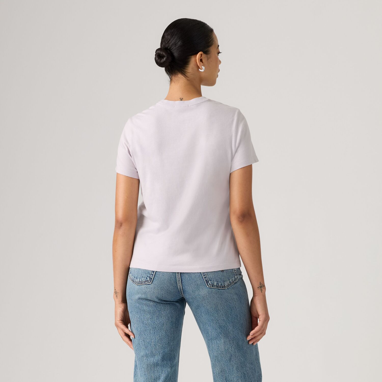 POLO MUJER FAVORITE COTTON TEE MORADO LEVIS 005J2-0034 - 2