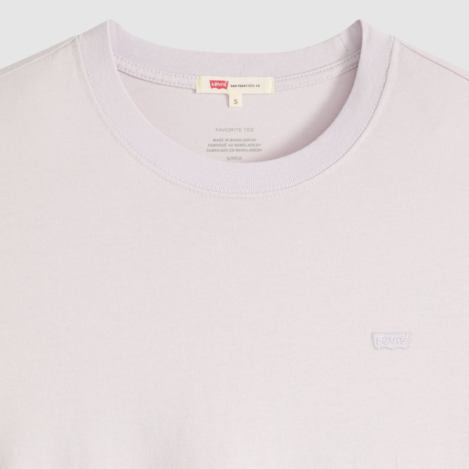 POLO MUJER FAVORITE COTTON TEE MORADO LEVIS 005J2-0034 - 5