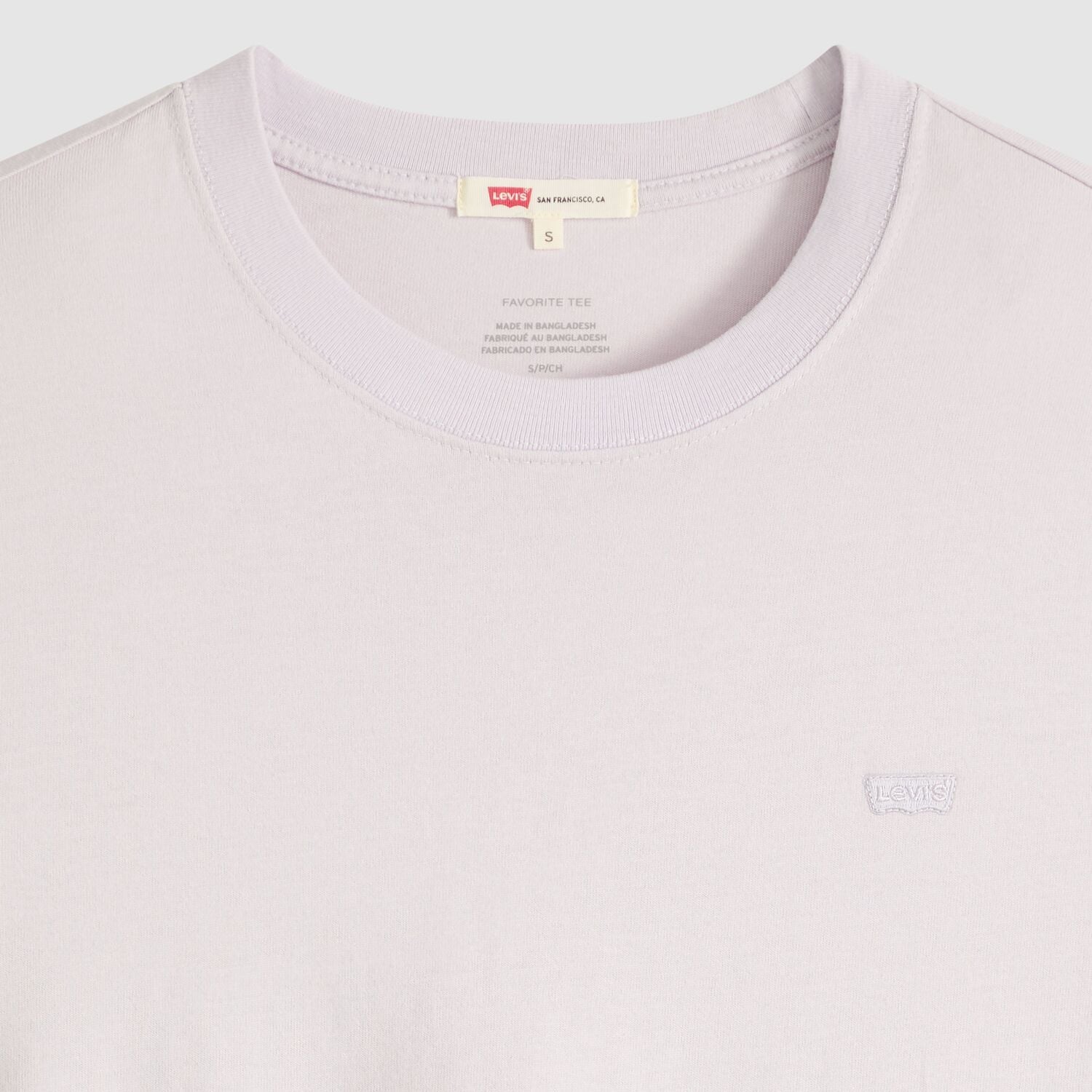POLO MUJER FAVORITE COTTON TEE MORADO LEVIS 005J2-0034 - 5