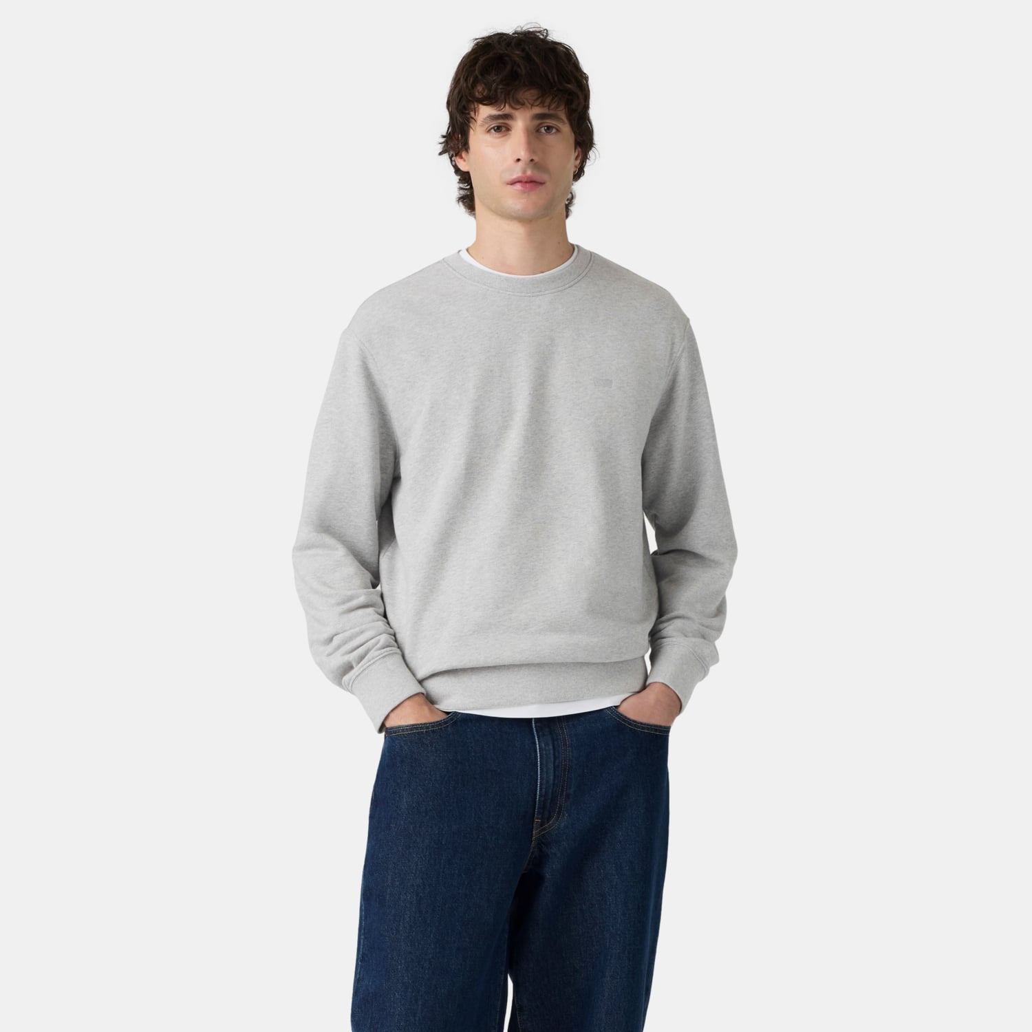 POLERÓN HOMBRE CREW GRIS LEVIS 35909-0082 - 1