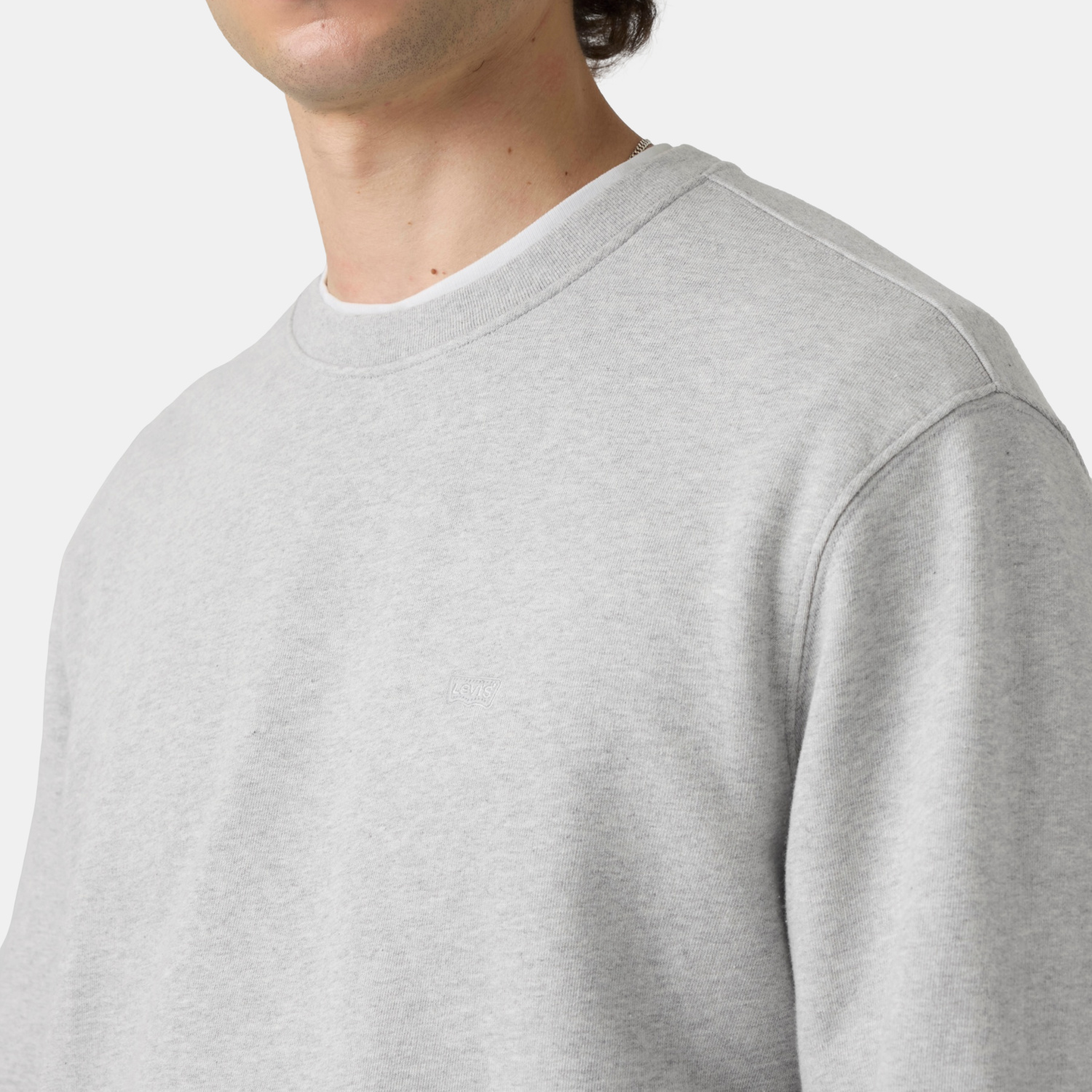 POLERÓN HOMBRE CREW GRIS LEVIS 35909-0082 - 4
