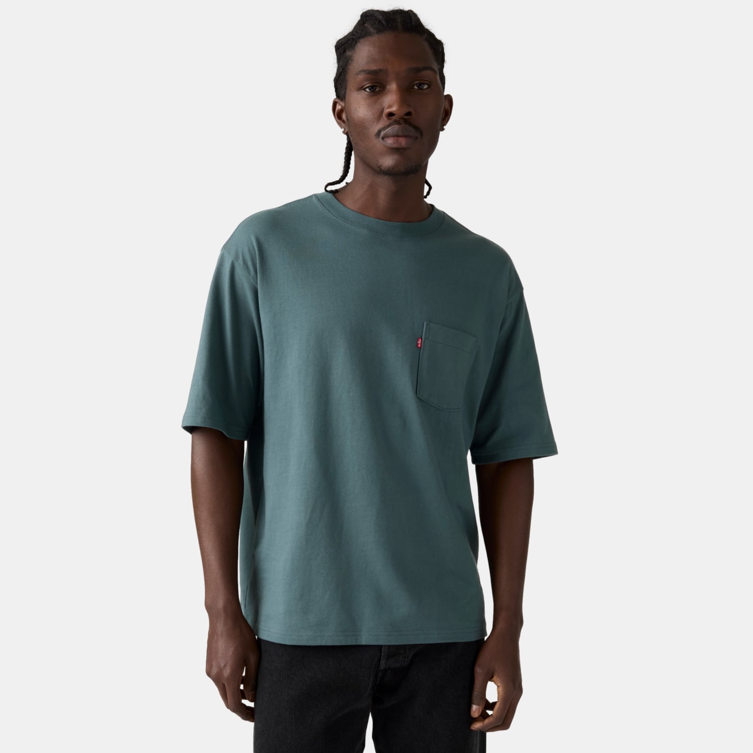 POLO HOMBRE HALF PKT TEE GRIS LEVIS 005OB-0010 - 1