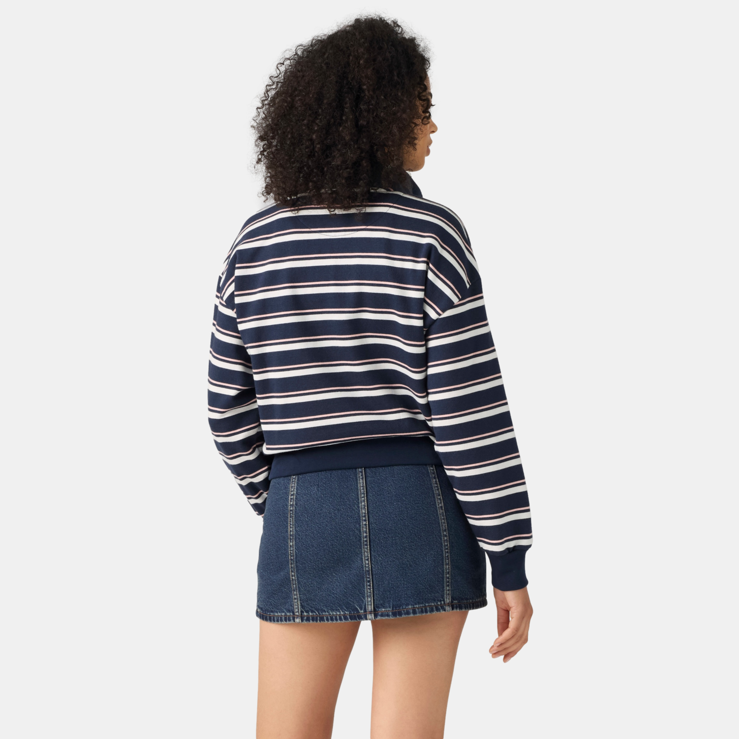 POLERÓN MUJER EVERYDAY QUARTER ZIP AZUL LEVIS 005IJ-0011 - 2