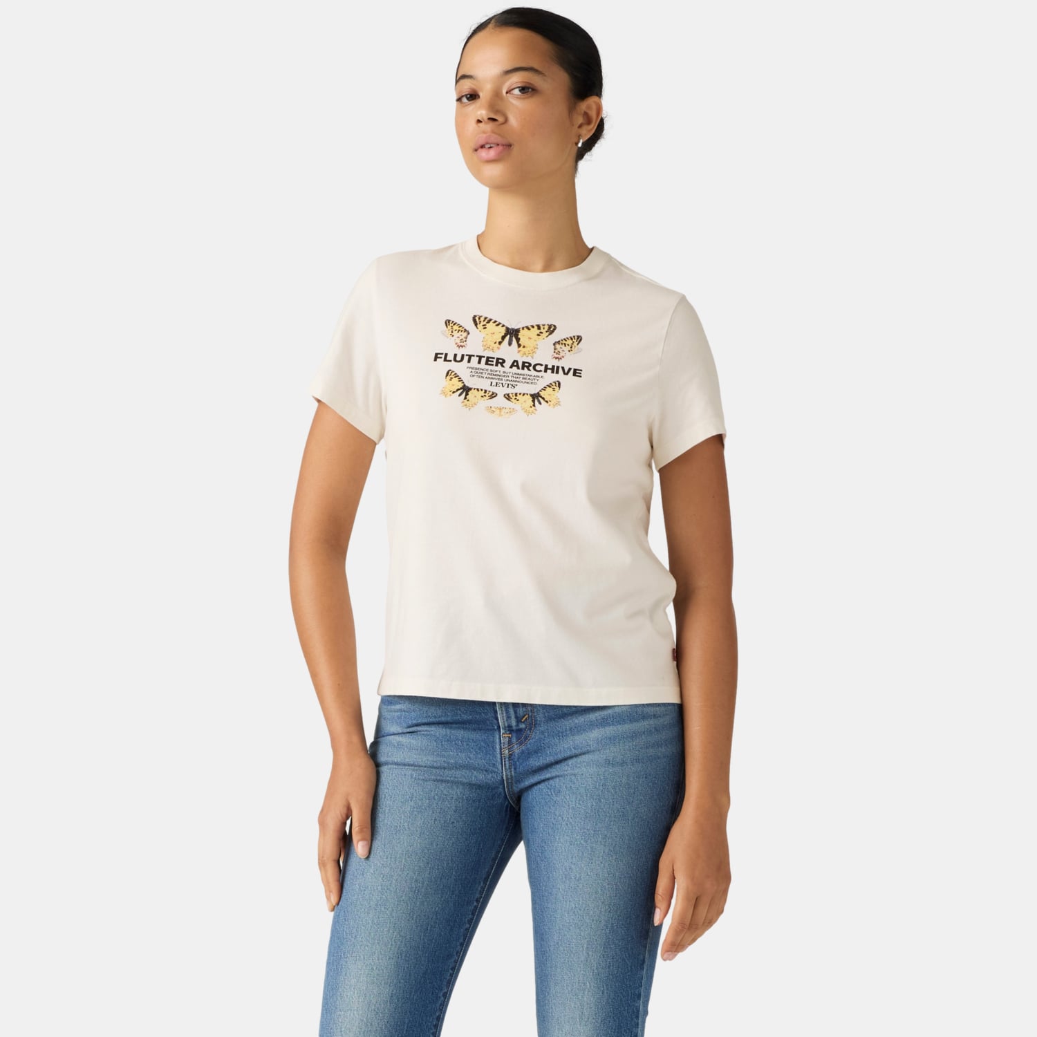 POLO MUJER FAVORITE TEE BEIGE LEVIS 005GV-0061 - 1