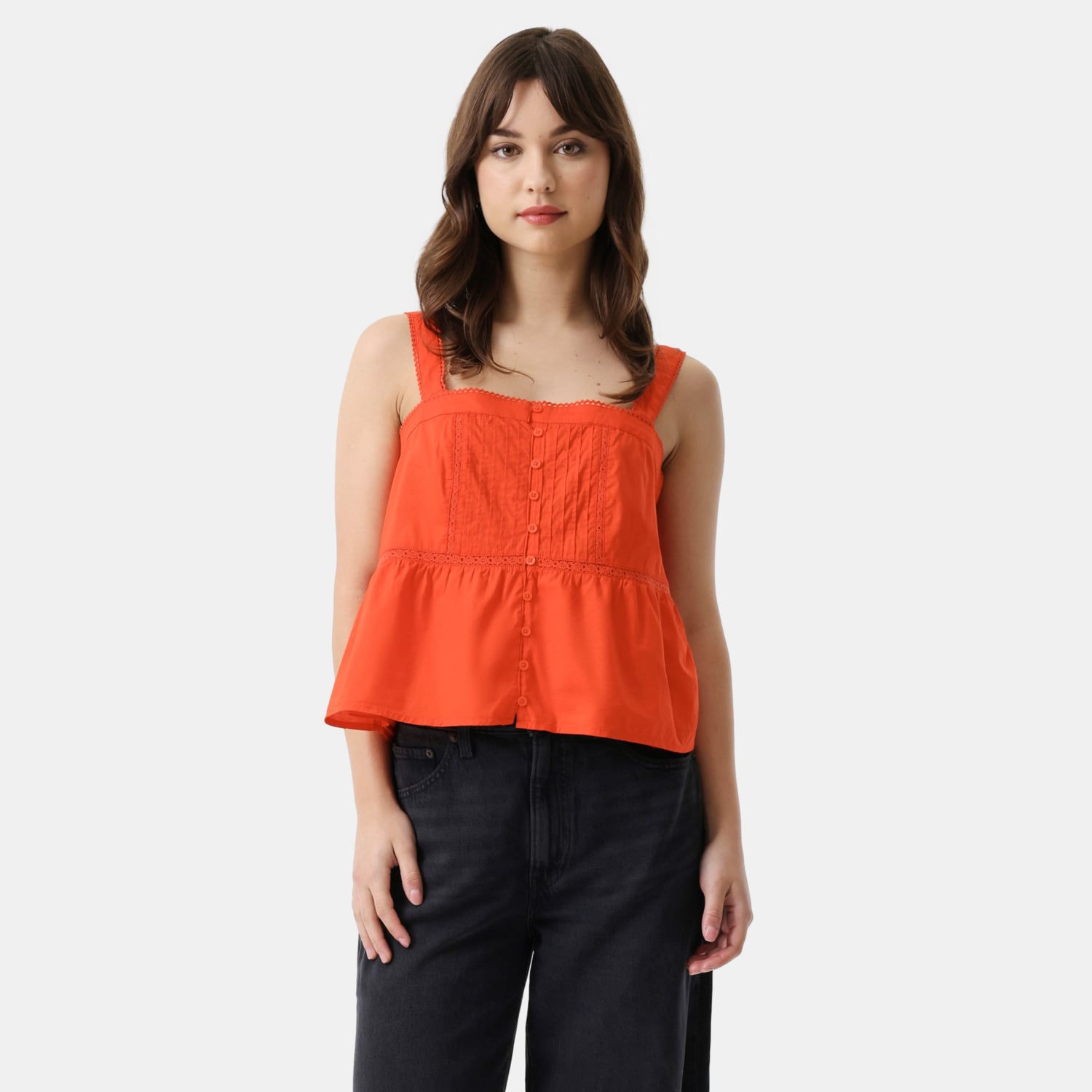 BLUSA MUJER MIMI BLOUSE ROJO LEVIS 005KV-0003 - 1