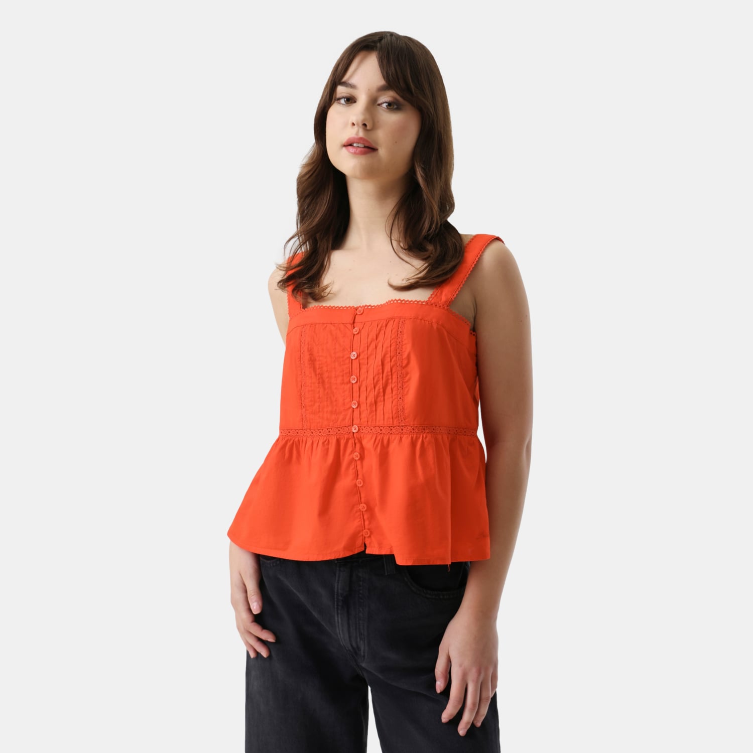 BLUSA MUJER MIMI BLOUSE ROJO LEVIS 005KV-0003 - 4
