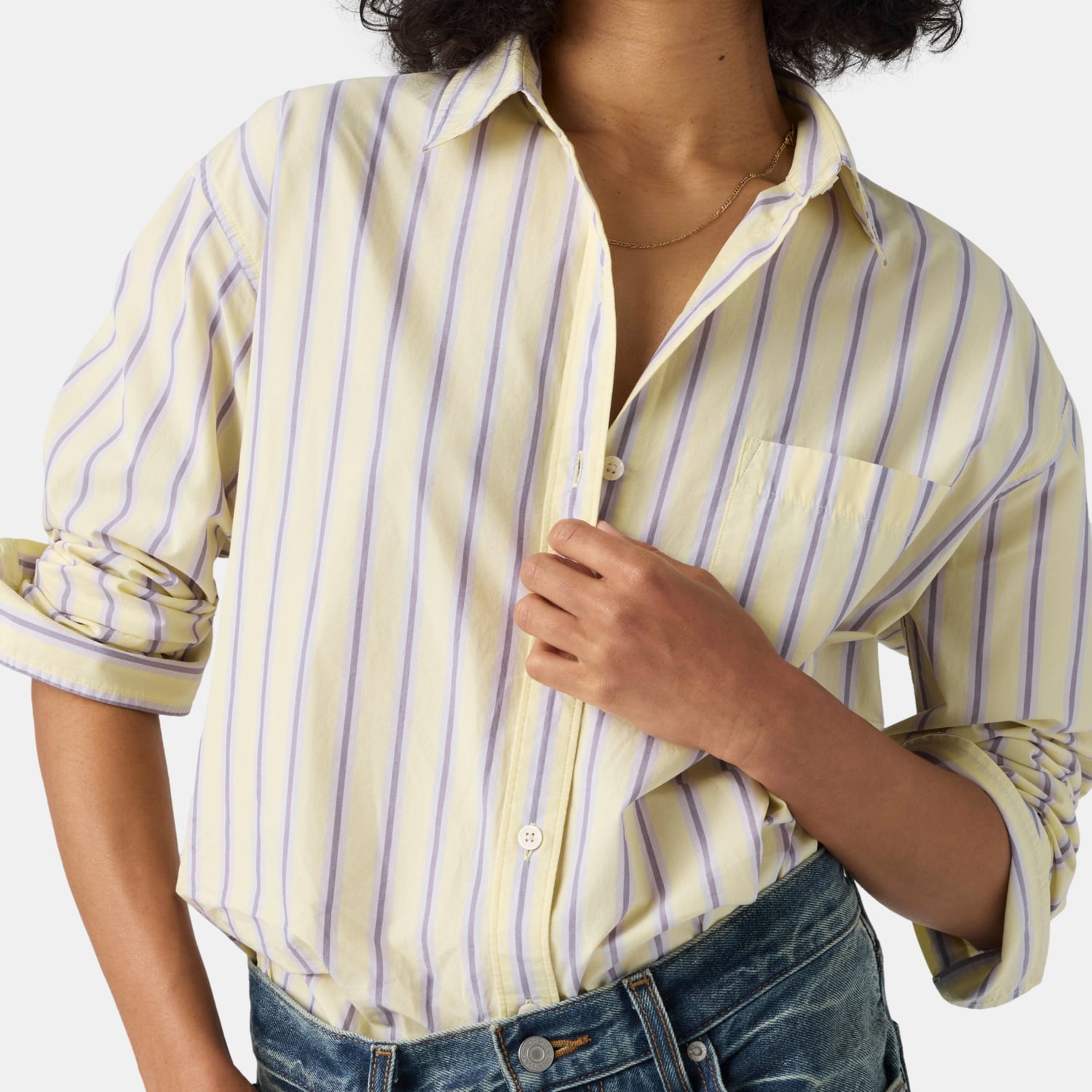 BLUSA MUJER HARLIE BOYFRIEND SHIRT BEIGE LEVIS 001HM-0027 - 4