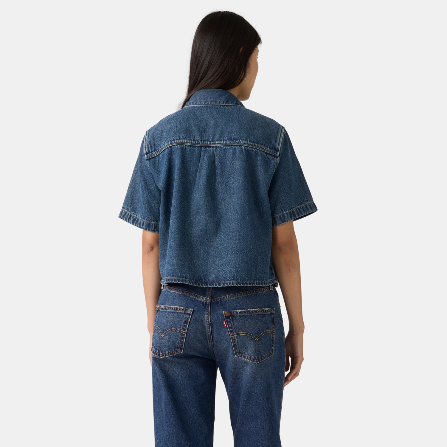 BLUSA MUJER LOGAN DENIM SHIRT AZUL LEVIS 005CR-0003 - 2