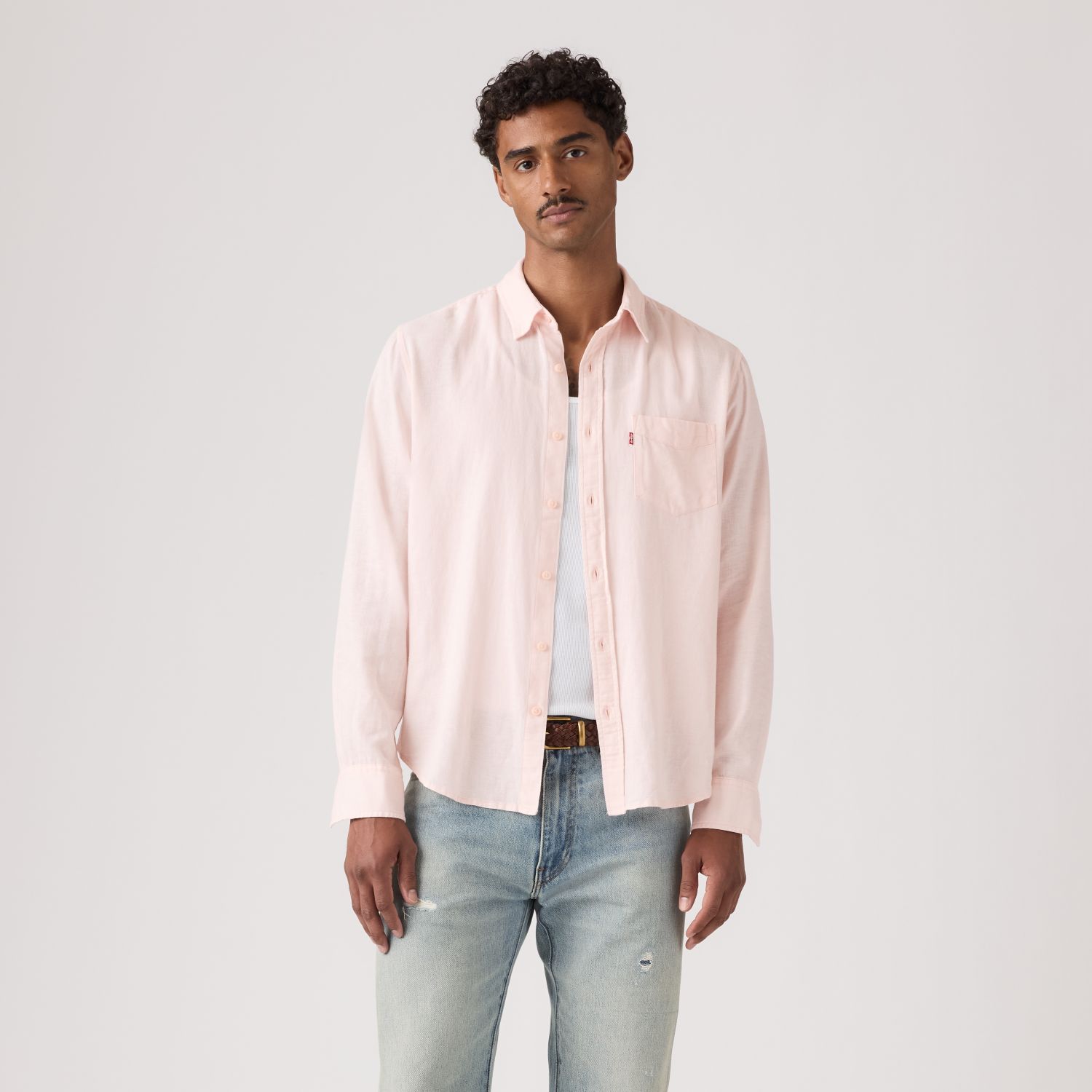 CAMISA HOMBRE SUNSET STANDARD ROSADO LEVIS 85746-0198 - 1