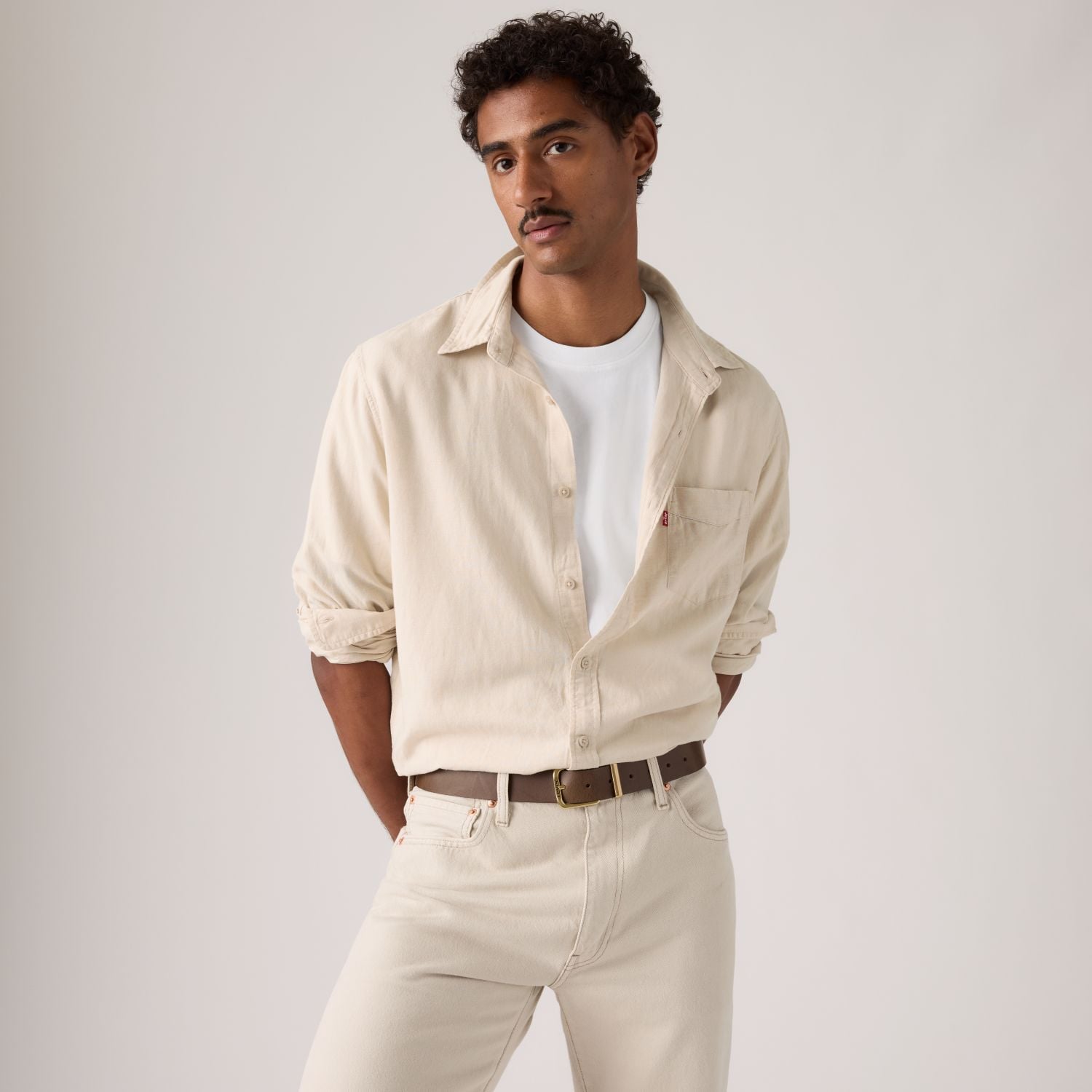 CAMISA HOMBRE SUNSET STANDARD BEIGE LEVIS 85746-0197 - 3